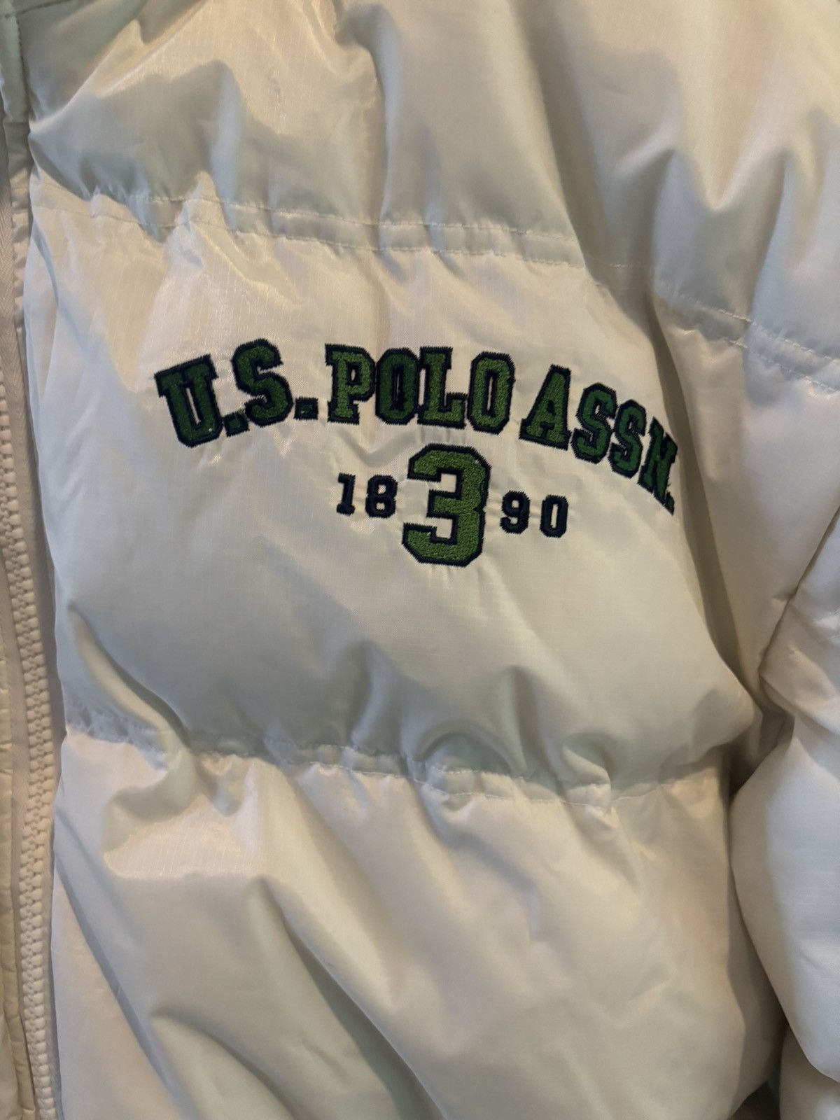 U.S. Polo Assn. Vintage Polo Assn. Puffer Jacket Embroidered y2k Size US XL / EU 56 / 4 - 3 Thumbnail