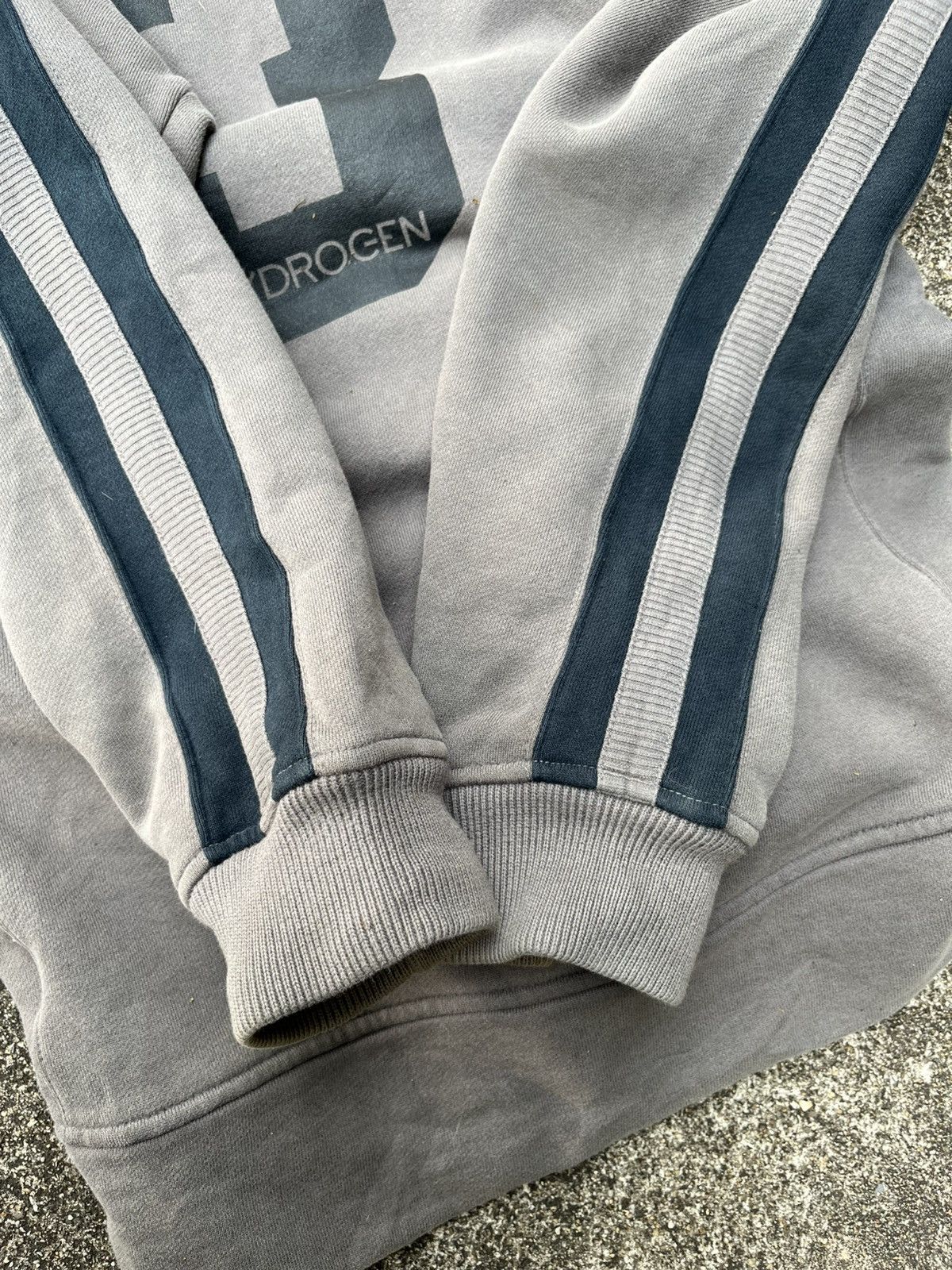 Hysteric Glamour 💥Hydrogen Italy // Faded Double Zippers Hoodie LA Patch Size US XL / EU 56 / 4 - 6 Thumbnail