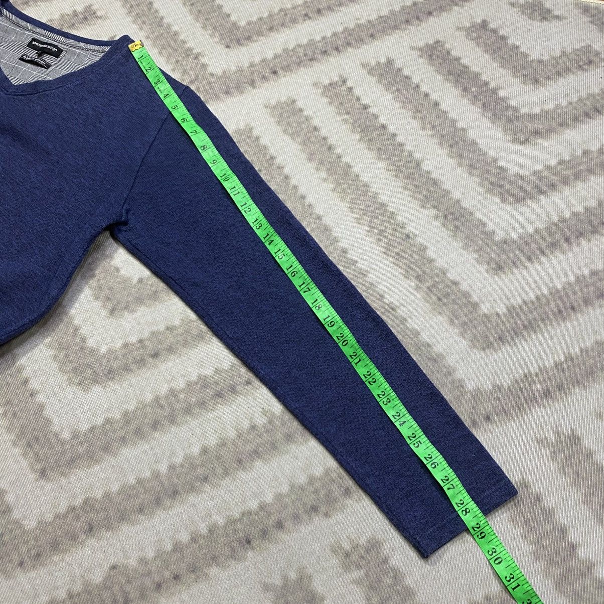 semanticdesign Made In Japan SEMANTICDESIGN Plain V-neck Long Sleeve Tee Size US M / EU 48-50 / 2 - 7 Thumbnail