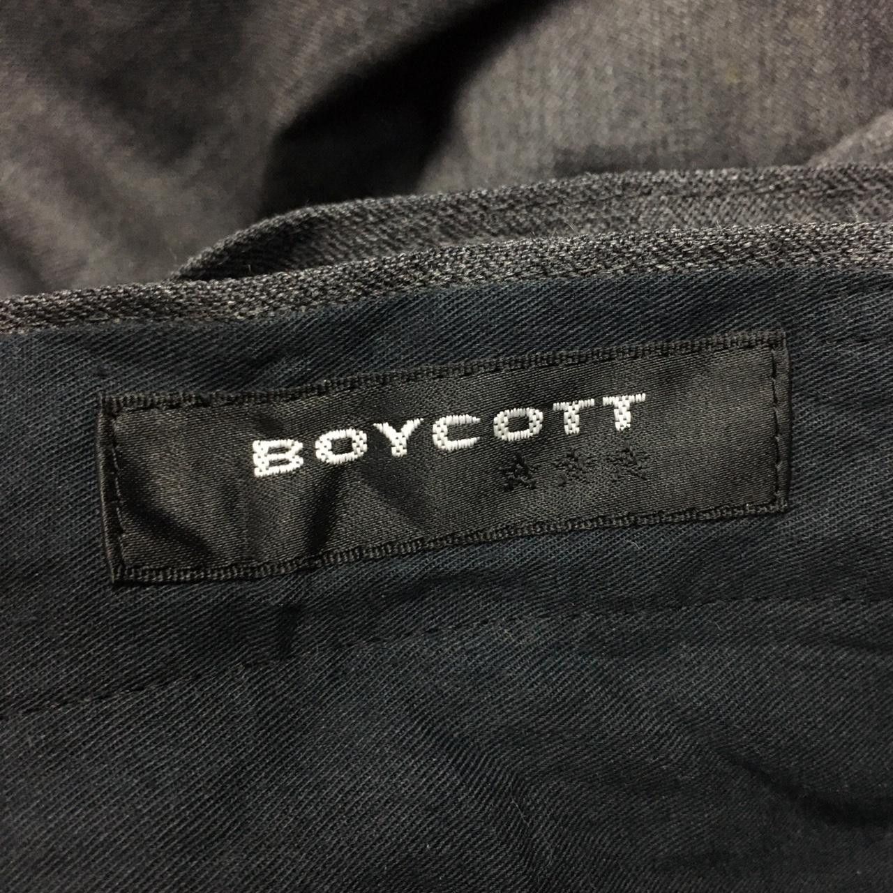 Vintage Vtg BOYCOTT Long Pants Trousers Casual Pants Streetwear Size US 33 - 3 Thumbnail