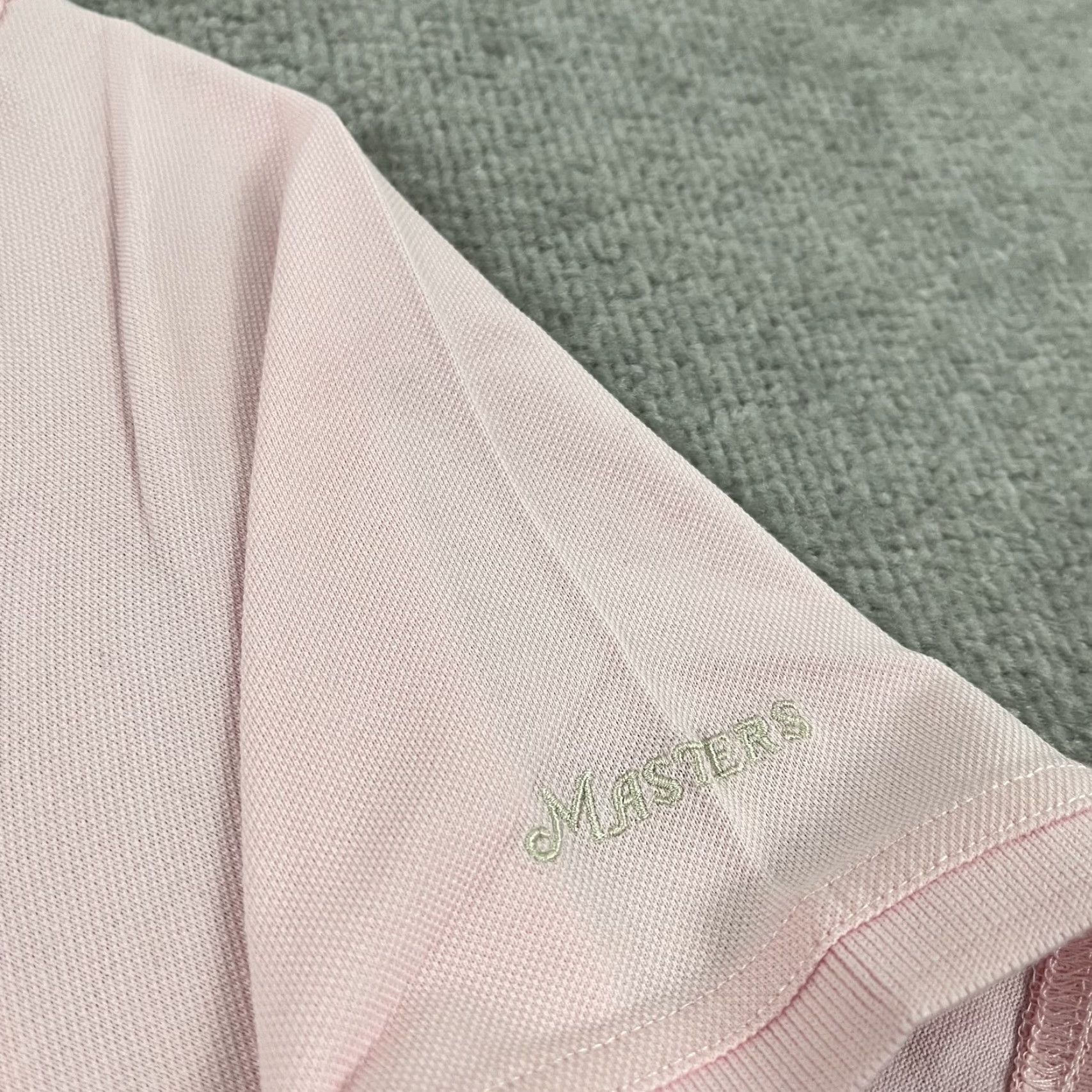 Vintage VINTAGE Masters Collection Polo Shirt Women Large Pink Cotton Short Sleeve Classic Preppy Sports Size L / US 10 / IT 46 - 3 Thumbnail