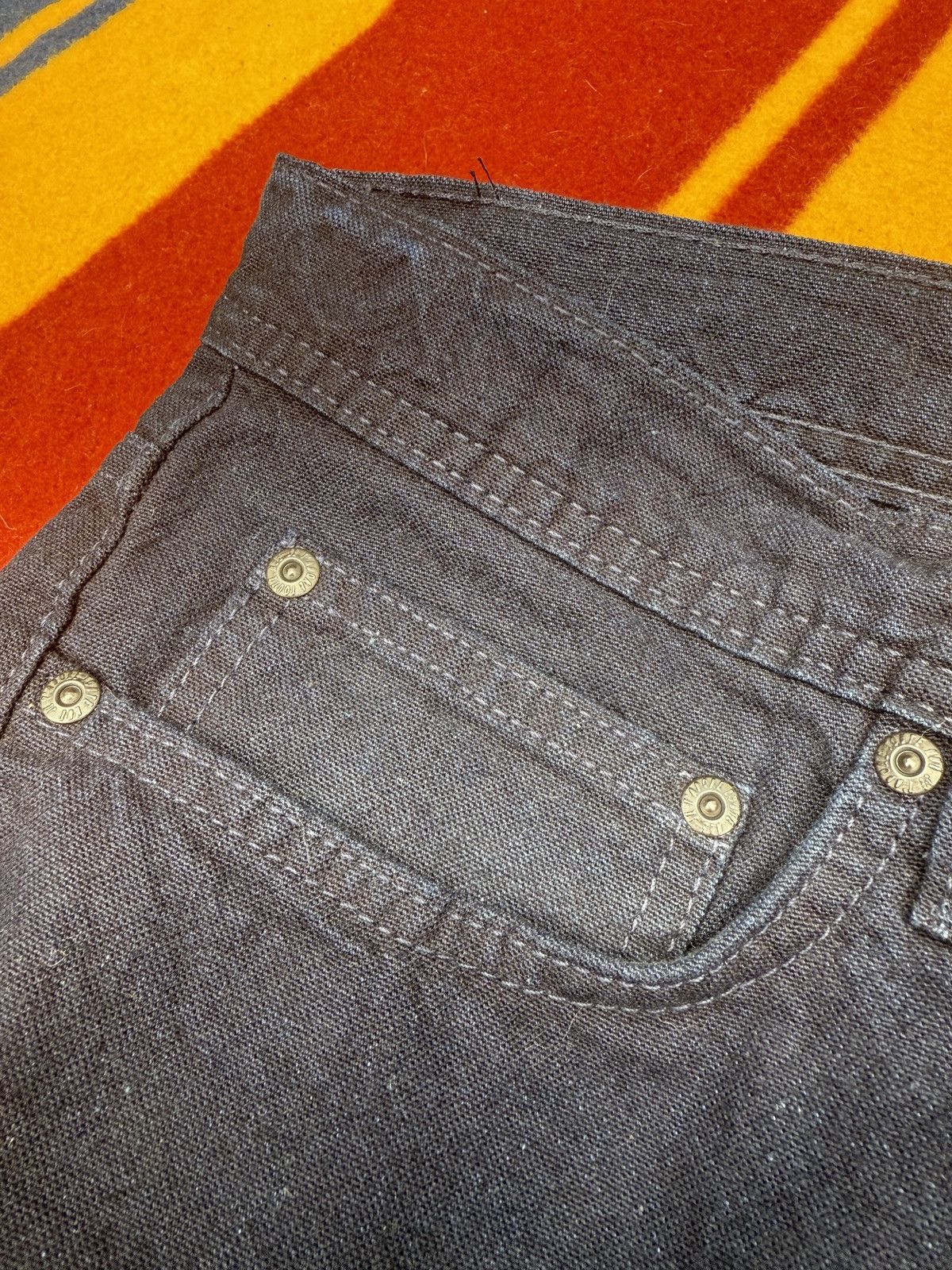 Naked & Famous Indigo Tradition Duck Canvas Weird Guys Size US 33 - 5 Thumbnail