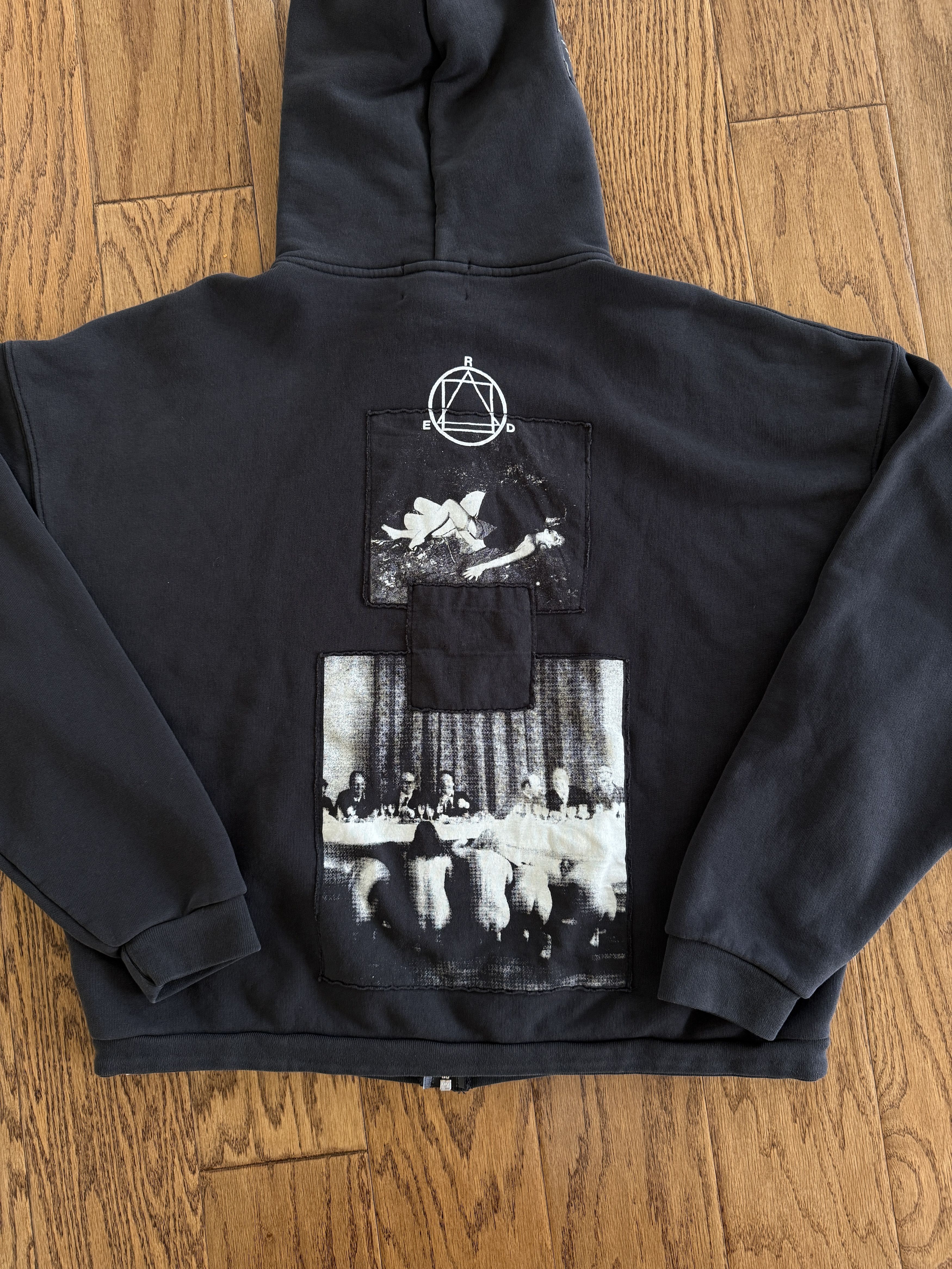 Enfants Riches Deprimes × Maxfield Los Angeles ERD x Maxfield Assemblage 4.5 Year War Zip Up Hoodie Size US M / EU 48-50 / 2 - 14 Thumbnail