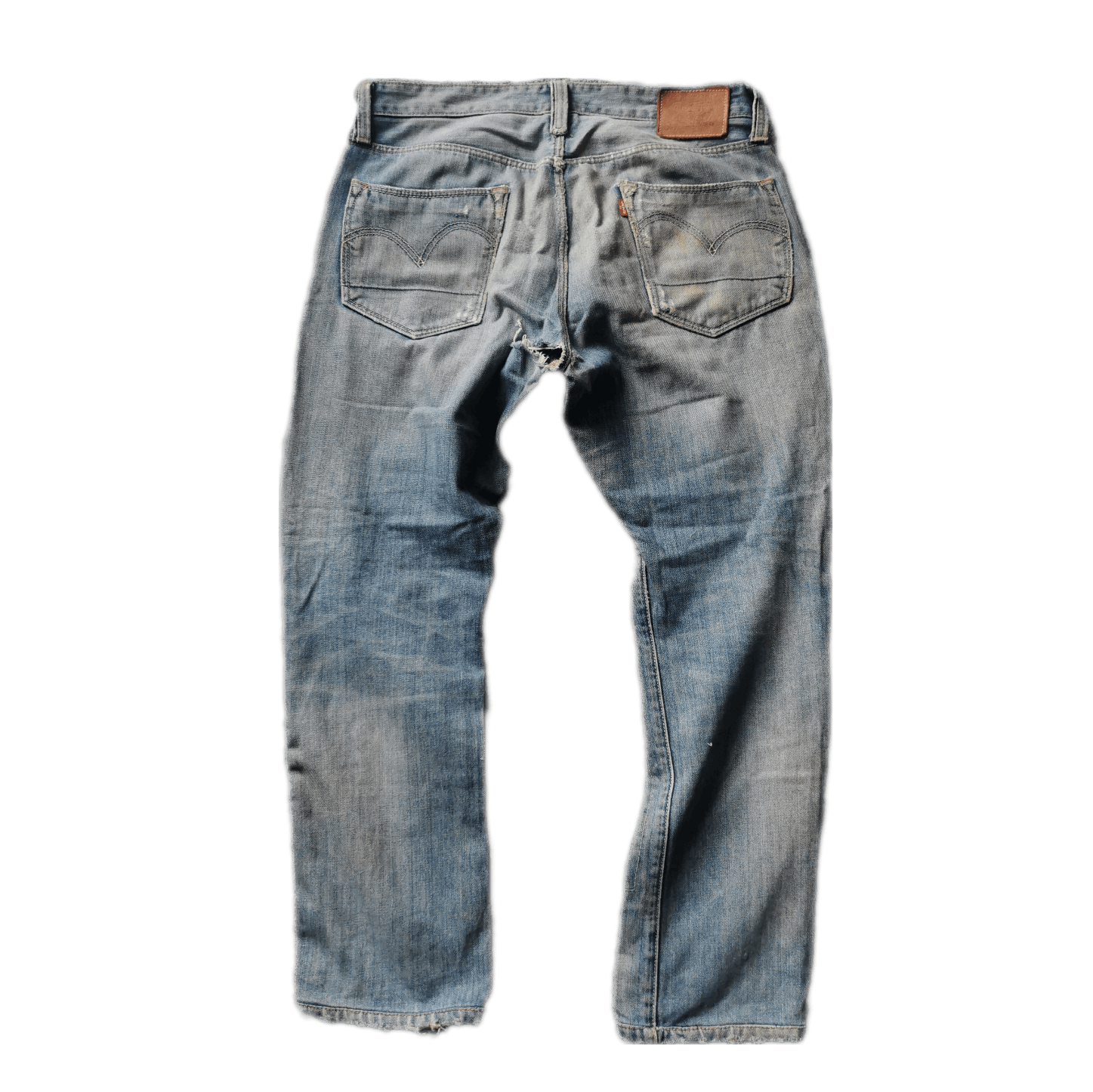 Levi's × Levi's Made & Crafted Levis Sashiko Boro Ripped Distressed Ori Not Custom Size US 34 / EU 50 - 2 Thumbnail