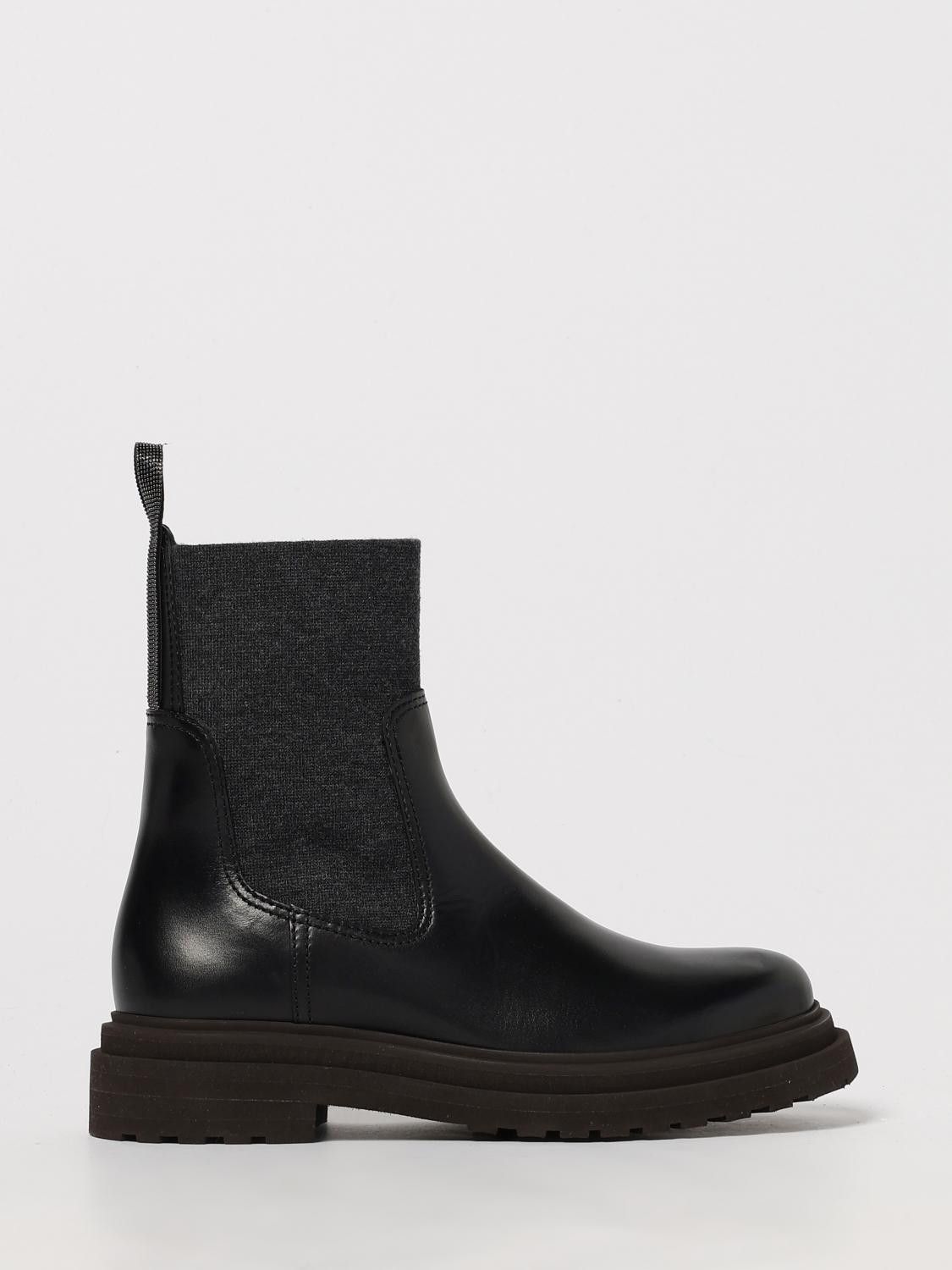 Brunello Cucinelli Brunello Cucinelli Boots Woman Black Size US 6 / IT 36 - 1 Thumbnail