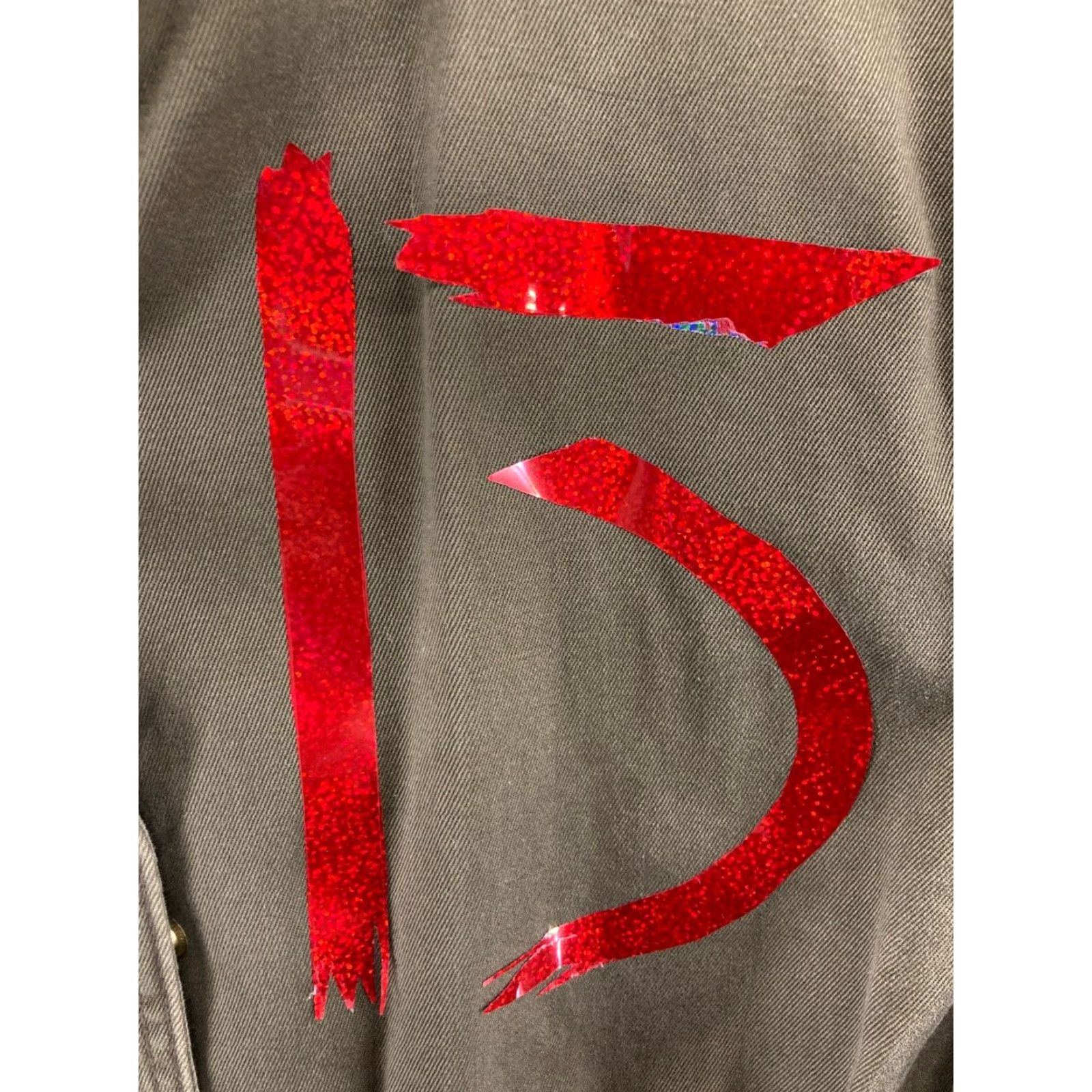 Forever 21 FOREVER 21 Jacket Womens 2X Plus Size Military Style Crystal Lake Horror Green Canvas Cotton Collar Zip Shirt Womens 90s Fashion Size XXL / US 16-18 / IT 52-54 - 7 Thumbnail