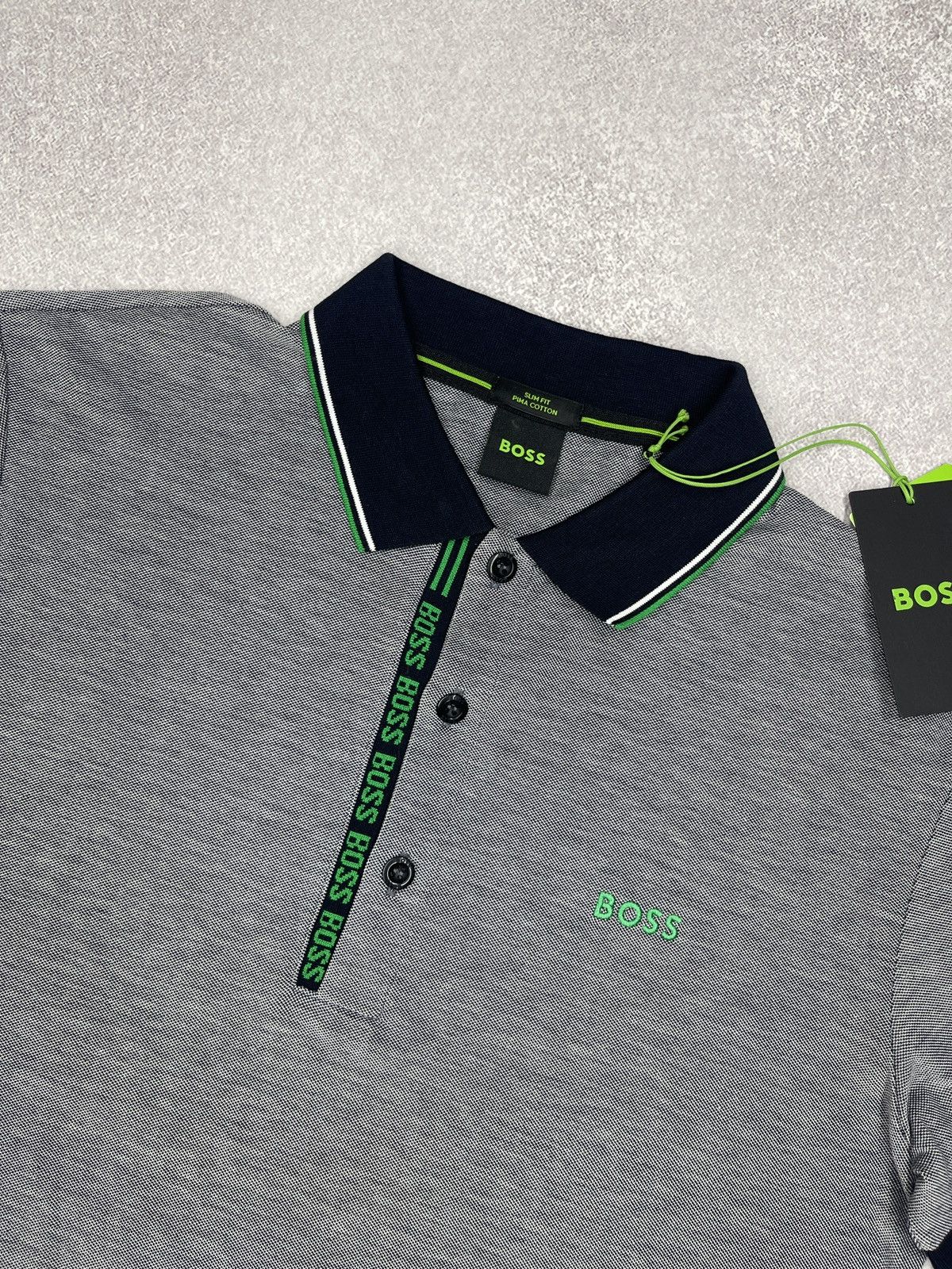 Hugo Boss New Polo Hugo Boss Paule 4 Pima Cotton Size M Size US M / EU 48-50 / 2 - 4 Thumbnail