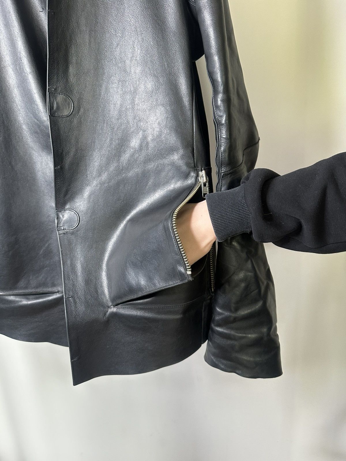 Yohan Serfaty Leather jacket by YohanSerfaty Size US L / EU 52-54 / 3 - 5 Thumbnail