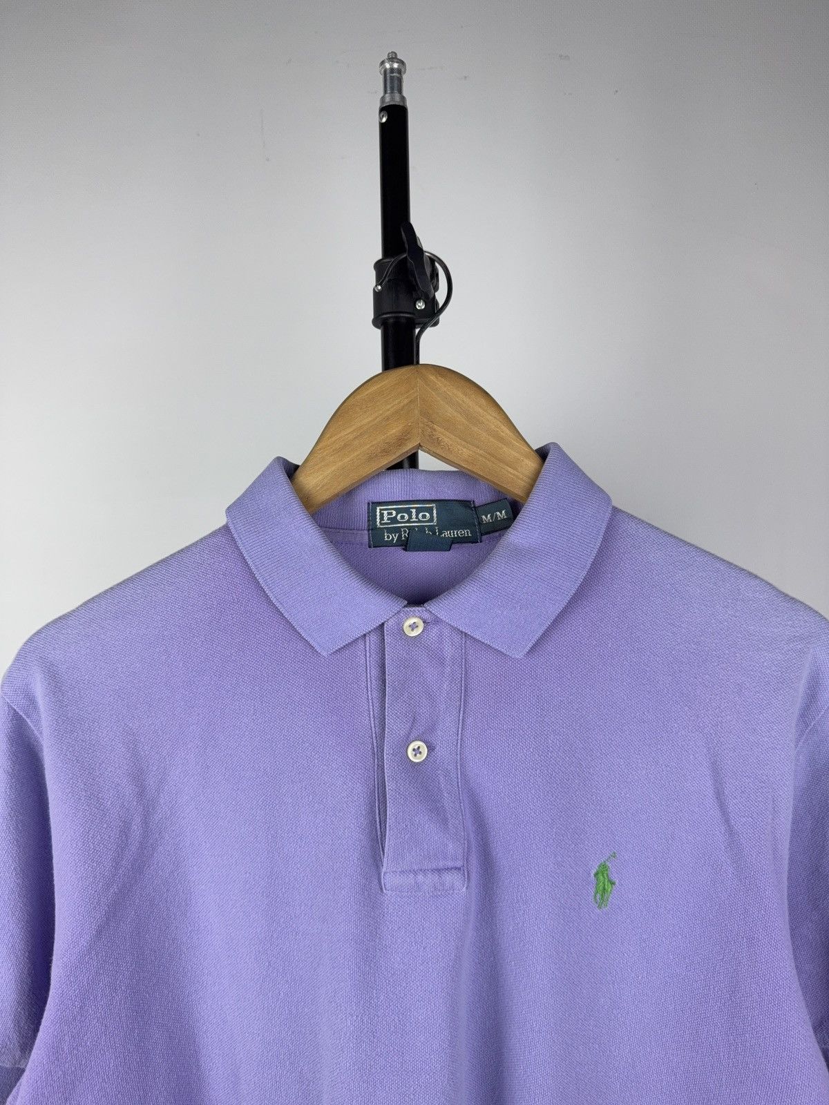 Polo Ralph Lauren Vintage 90s Retro Polo Ralph Lauren Basic Logo Polos Y2K Size US M / EU 48-50 / 2 - 2 Thumbnail