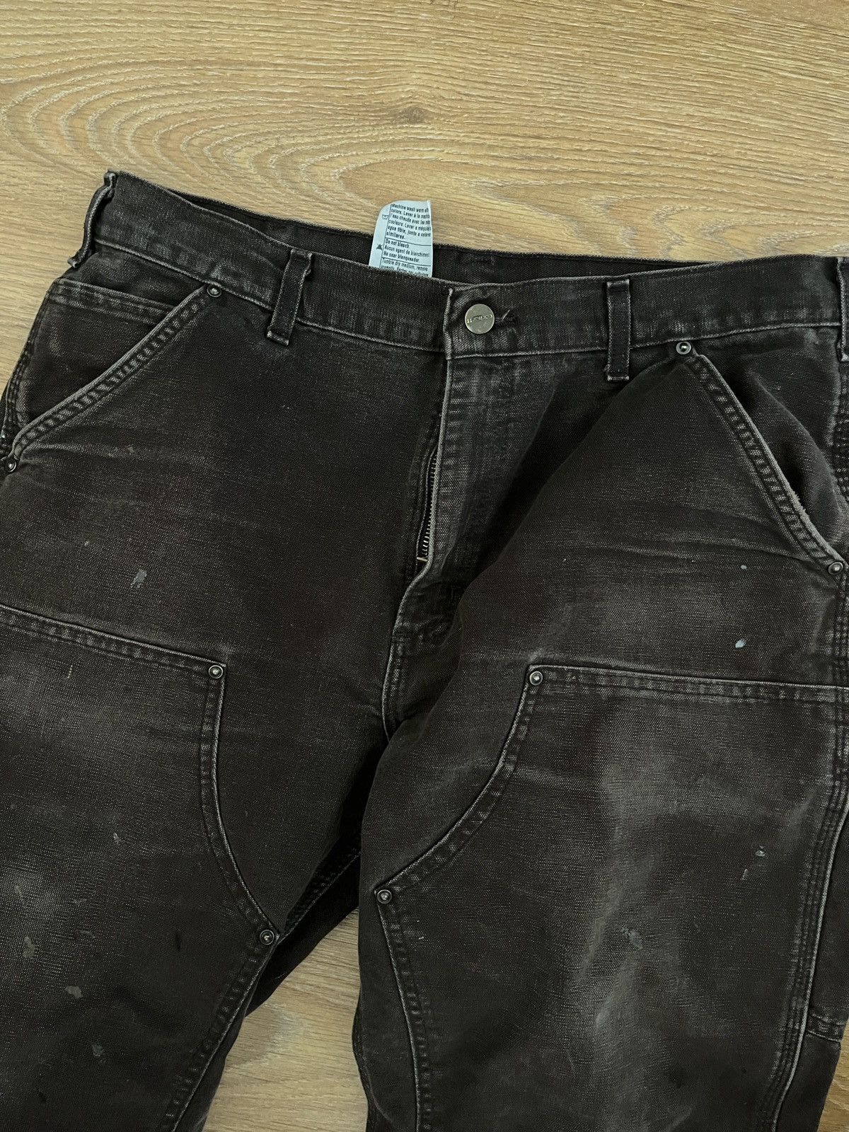 Carhartt vtg carhartt double knee brown Size US 34 / EU 50 - 8 Thumbnail