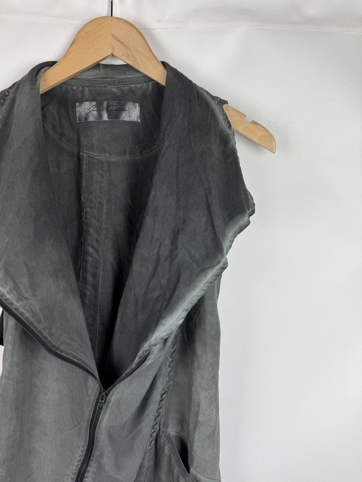 Japanese Brand Junus Coban Avant-garde Assymetrical Vest Tunic Jacket Size L / US 10 / IT 46 - 6 Thumbnail