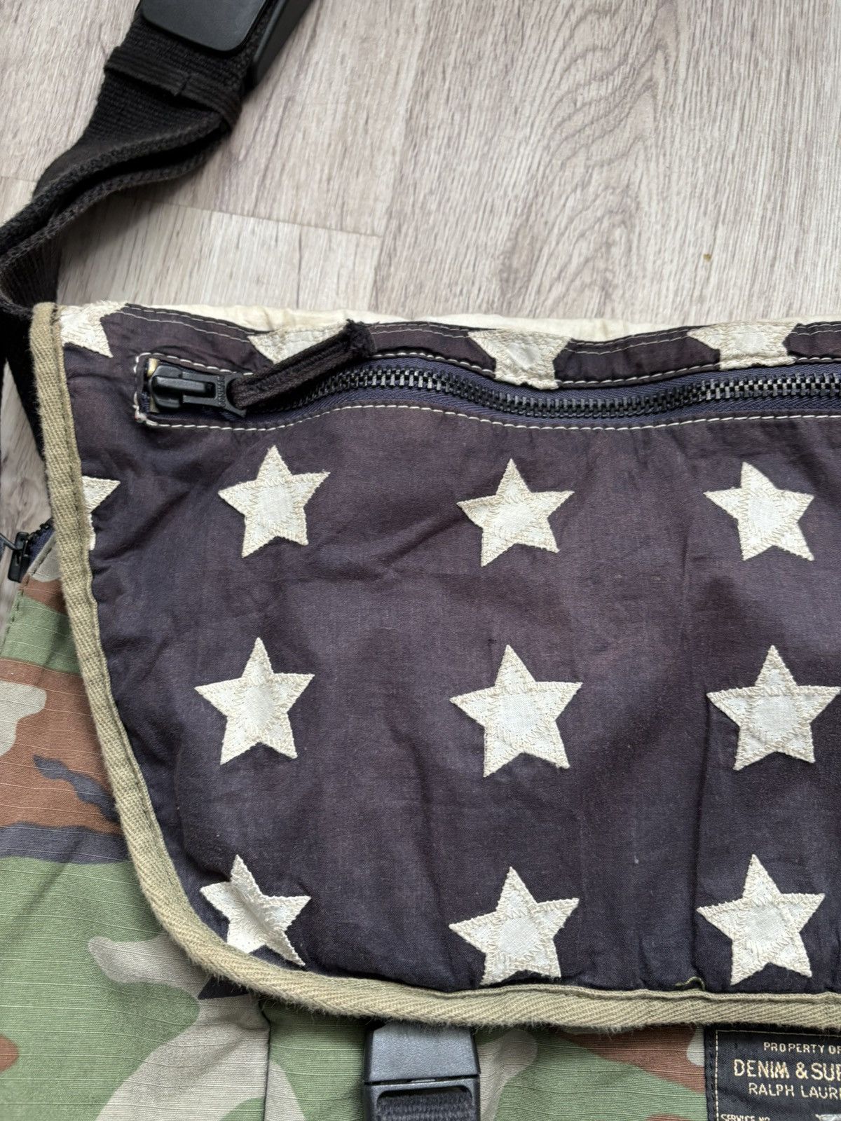Denim & Supply Ralph Lauren Ralph Lauren Stars And Stripes Camouflage Military Bag Size ONE SIZE - 8 Thumbnail