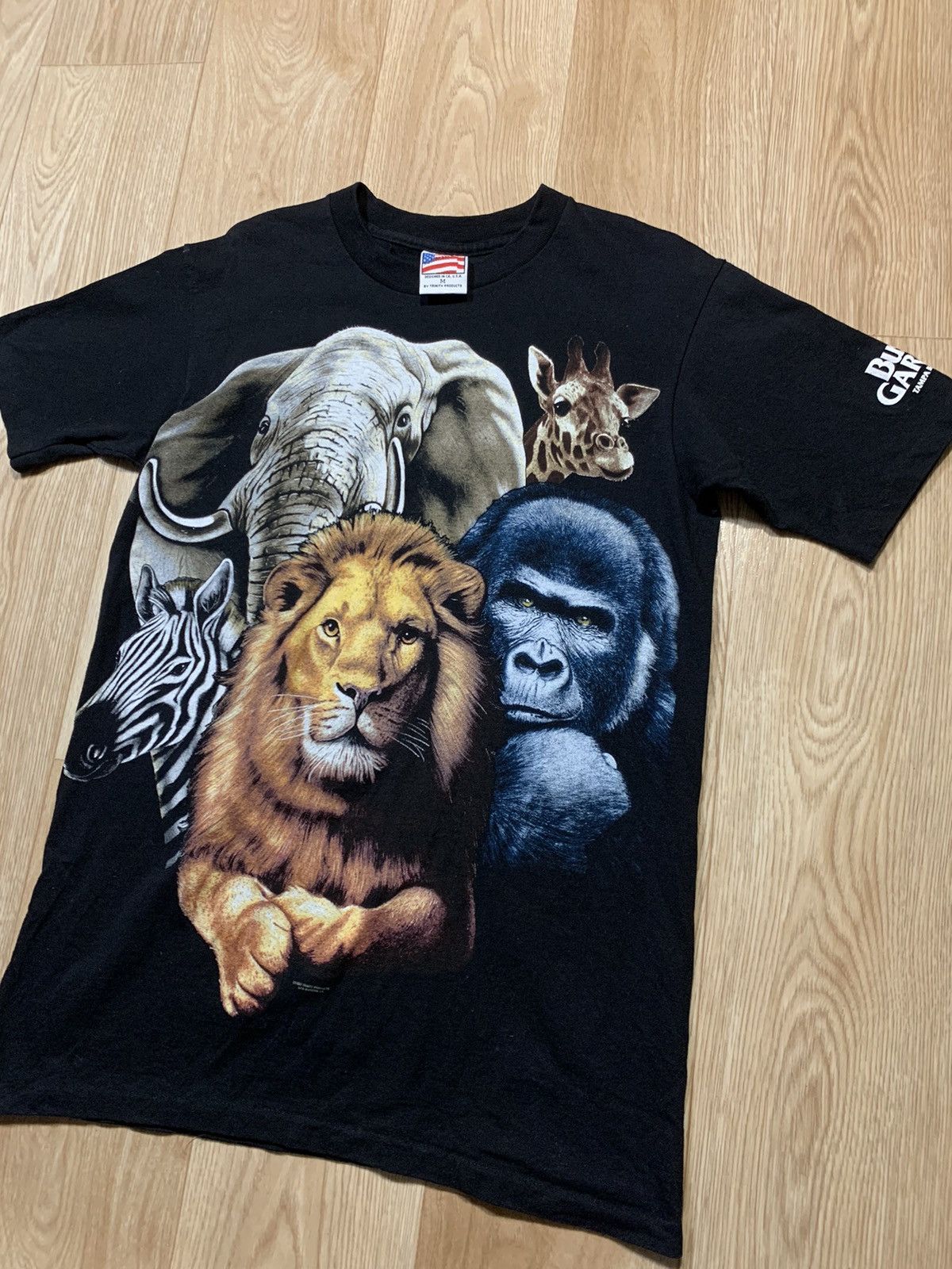 Vintage Rare Vintage 1995 Trinity Products Animal Tee Size US M / EU 48-50 / 2 - 2 Thumbnail