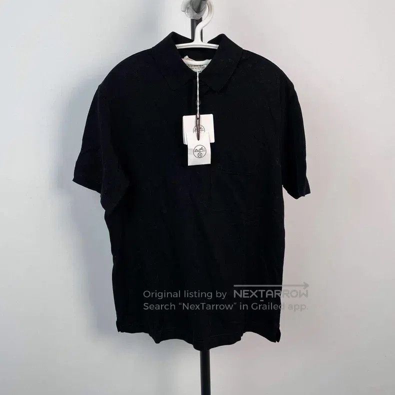 Hermes Hermes Cotton men's POLO shirt Size US S / EU 44-46 / 1 - 1 Thumbnail