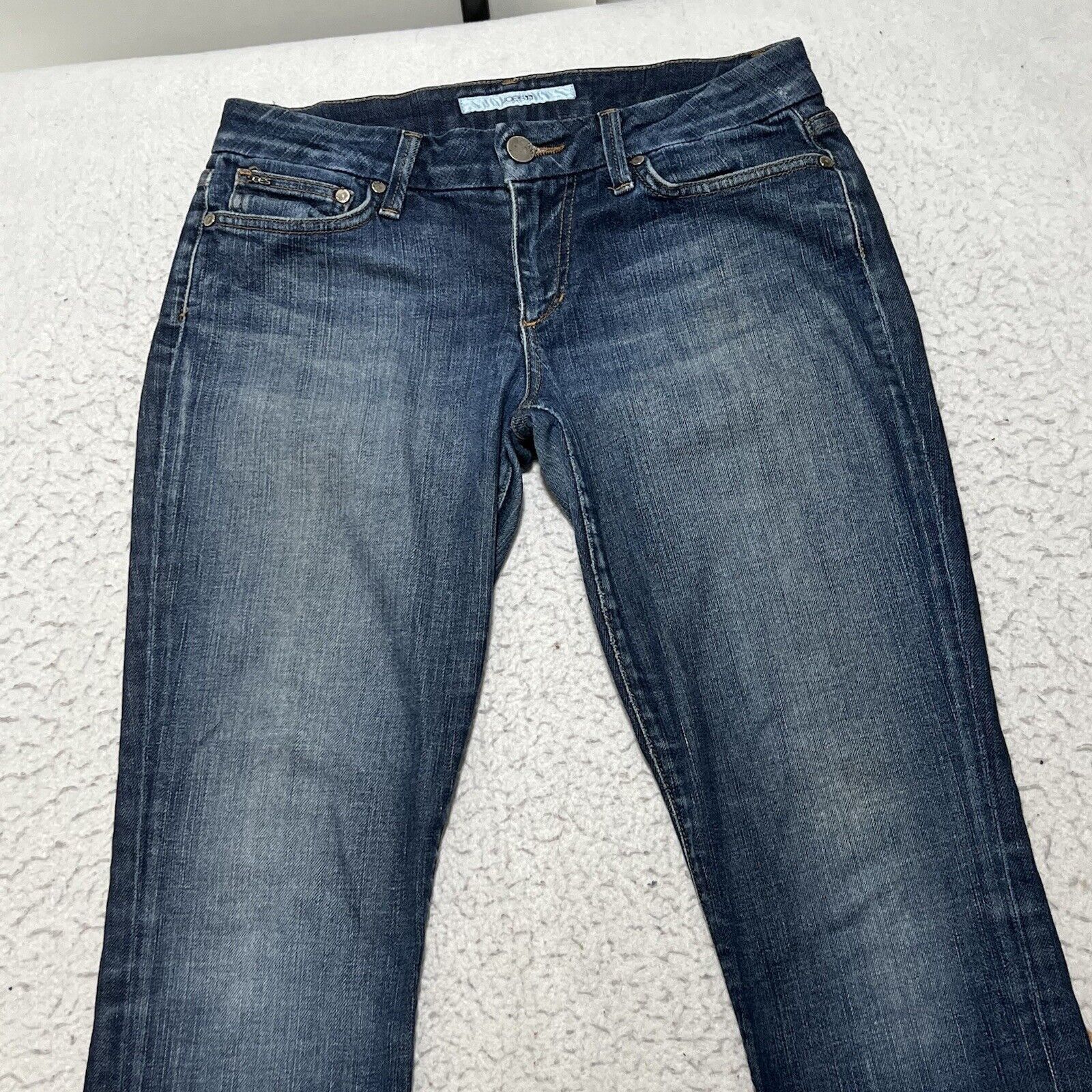 Other Joe's Jeans Waist The Chelsea Skinny Blue Distressed Denim Size 27" / US 4 / IT 40 - 2 Thumbnail