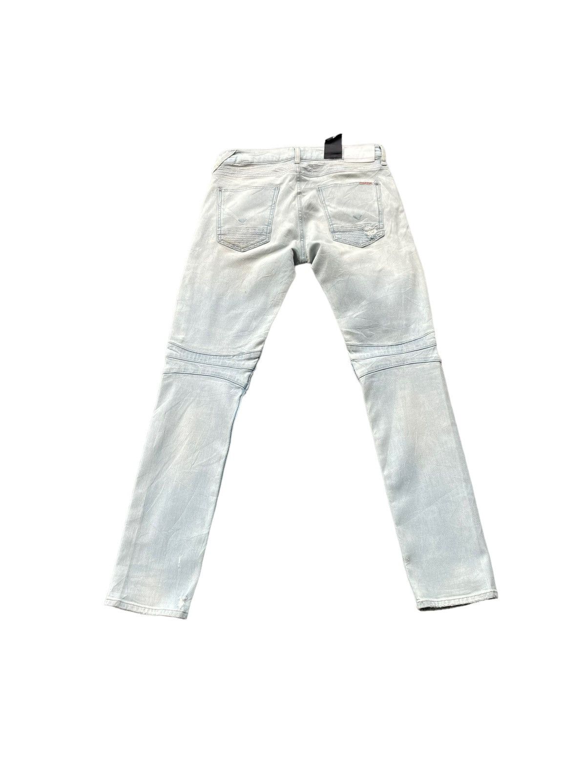Hudson Hudson Skinny Biker Faded & Distresed Size US 34 / EU 50 - 9 Thumbnail