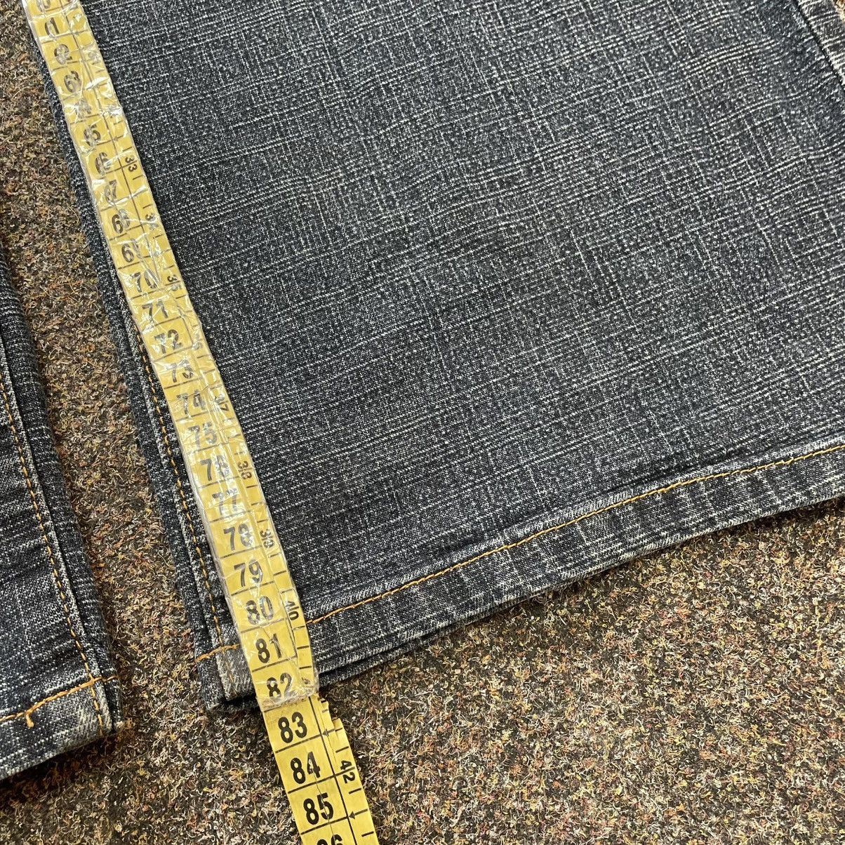 Vintage Vintage Y2K Faded Flared Denim Jeans 90s Baggy Wide Leg M Size 32" / US 10 / IT 46 - 7 Thumbnail