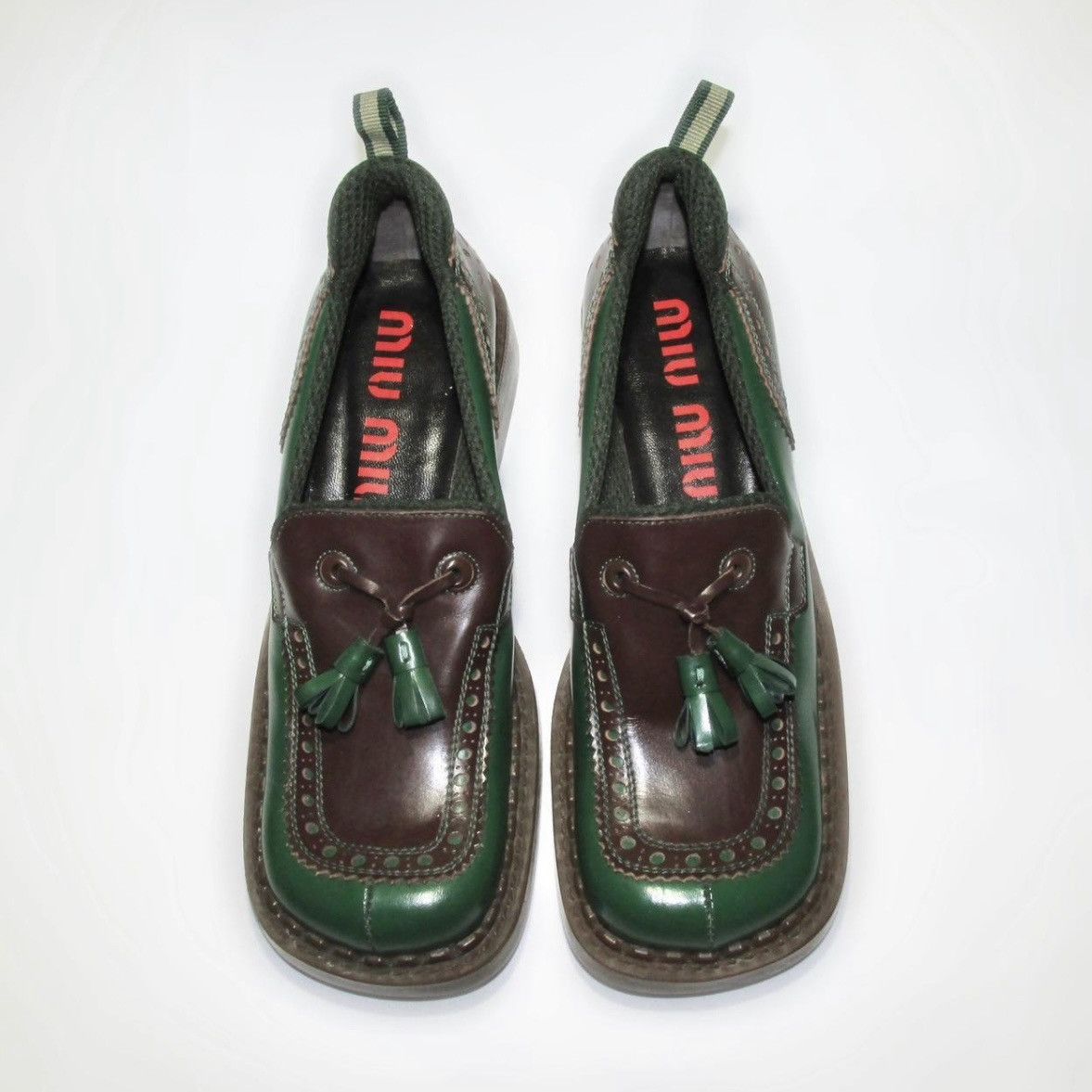 Miu Miu Miu Miu F/W 1999 Loafers Size US 7 / IT 37 - 1 Thumbnail