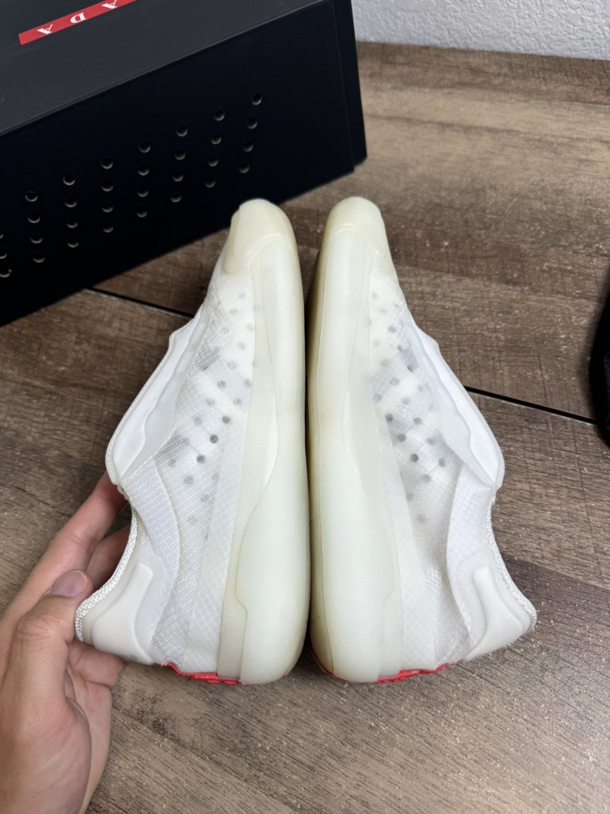 Adidas × Prada Adidas x Prada Luna Rossa 21 Cloud Size 6M 7.5W RETAIL $975 Size US 6 / EU 39 - 5 Thumbnail