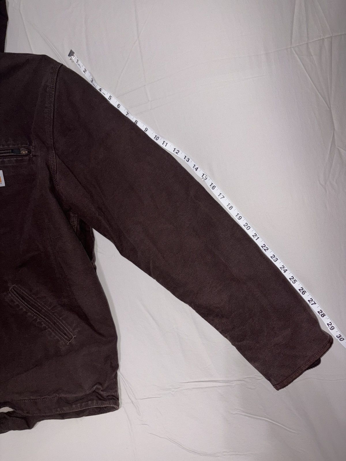 Carhartt Carhartt Brown Hooded Work Jacket Size US XL / EU 56 / 4 - 7 Thumbnail