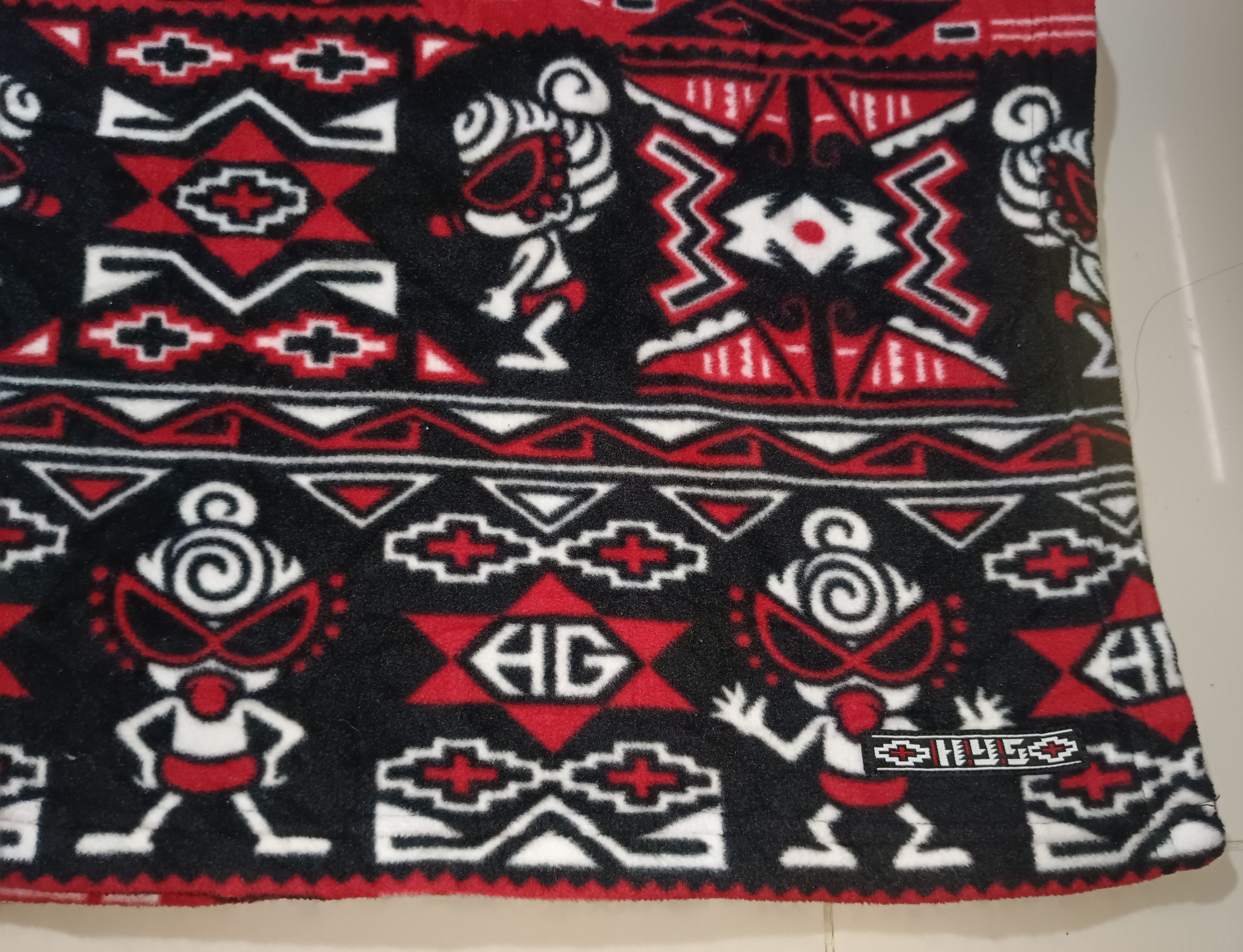 Hysteric Glamour Hysteric glamour fleece Navajo native hoodie scarf Size ONE SIZE - 5 Thumbnail