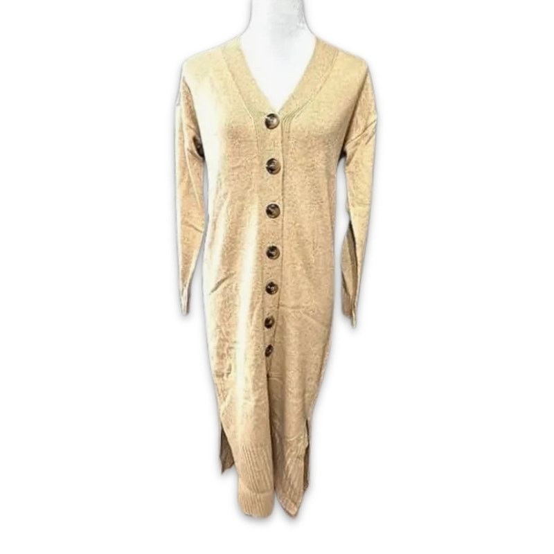 Vince Camuto Vince Camuto Cardigan Sweater Button Front DesignTan XXS NWT Size XXS / US 00 / IT 34 - 2 Thumbnail