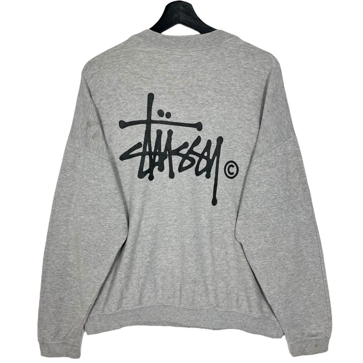 Stussy Stussy Big Back Hit Logo Sweatshirt Size US M / EU 48-50 / 2 - 1 Thumbnail