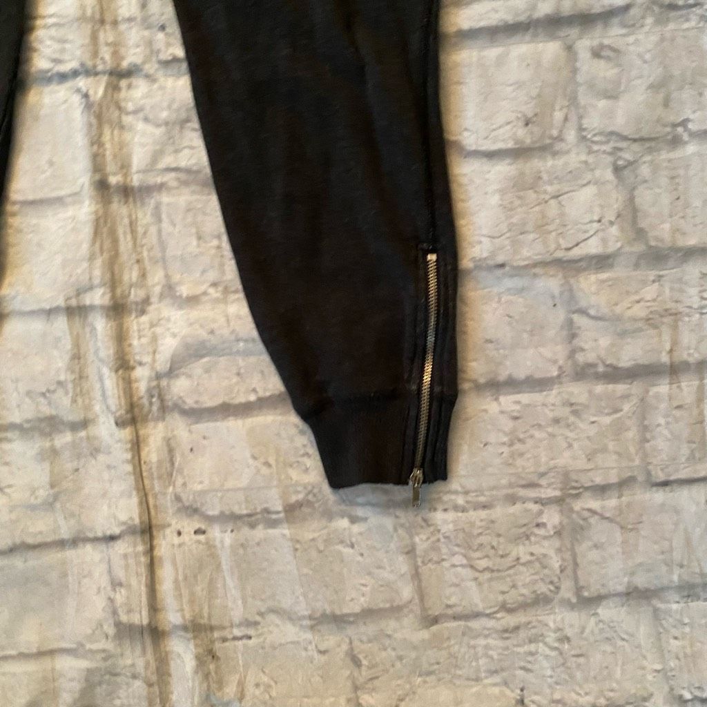 American Eagle Outfitters Aerie women XS pull on jogger sweatpants grey w/zipper botto Size 26" / US 2 / IT 38 - 6 Thumbnail