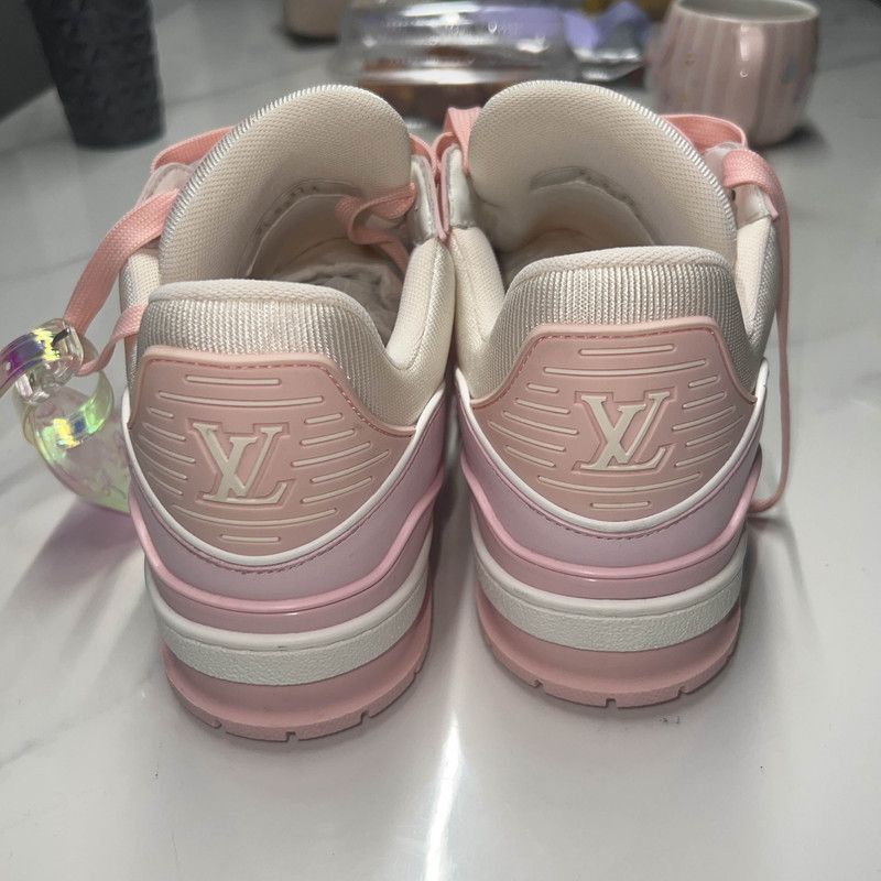Louis Vuitton Louis Vuitton Leather Low Top Fashion Sneakers -2508 Size US 7.5 / EU 40-41 - 3 Thumbnail