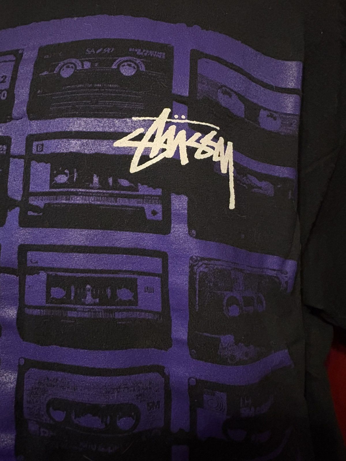 Stussy Stussy Mix Tape Cassette Tshirt Y2k All Over Print Size US XXL / EU 58 / 5 - 2 Thumbnail