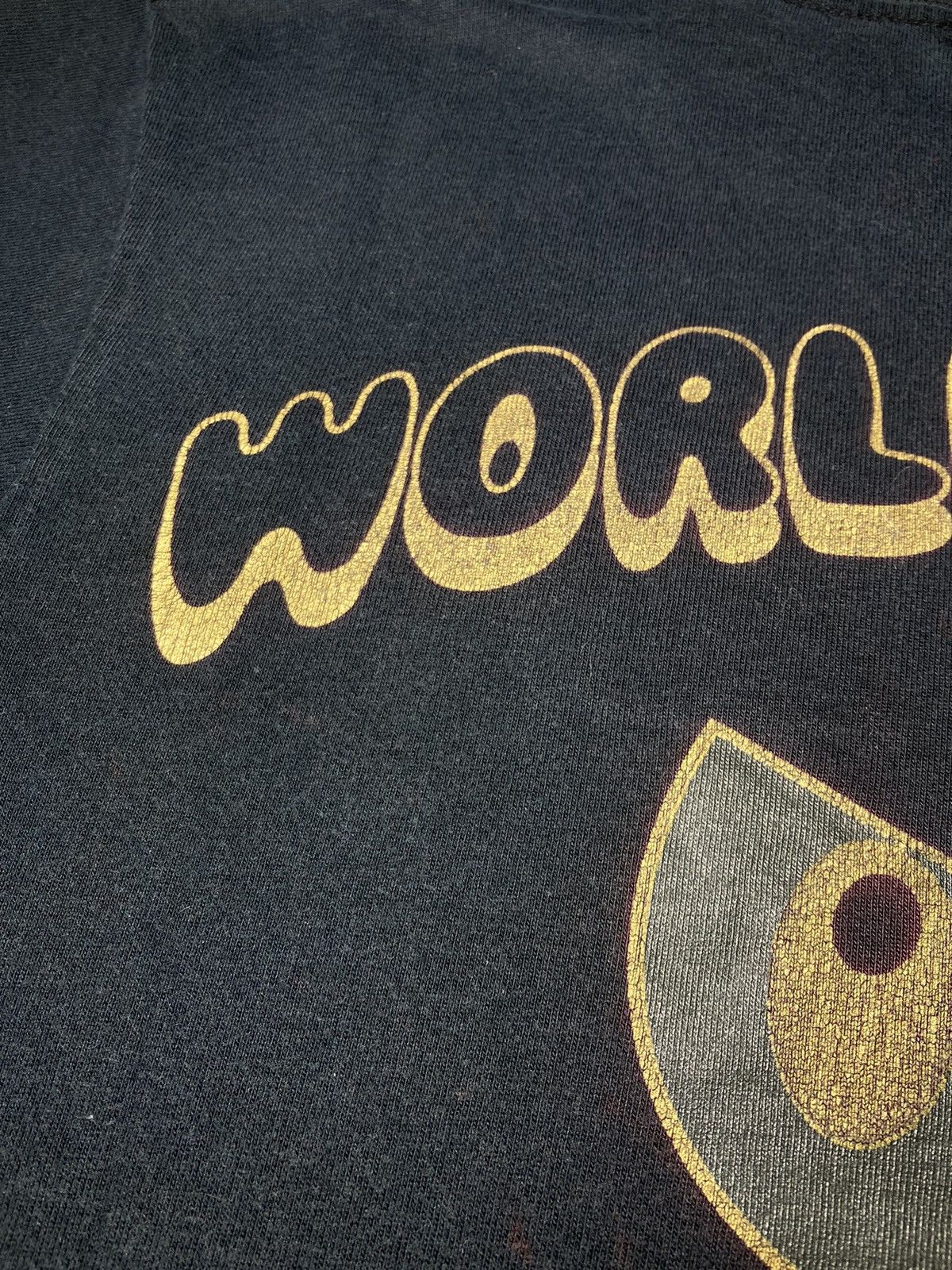 Japanese Brand 2006 Milkboy Cities Worldwide Eyes City Black Gold Glitter Size US S / EU 44-46 / 1 - 8 Thumbnail