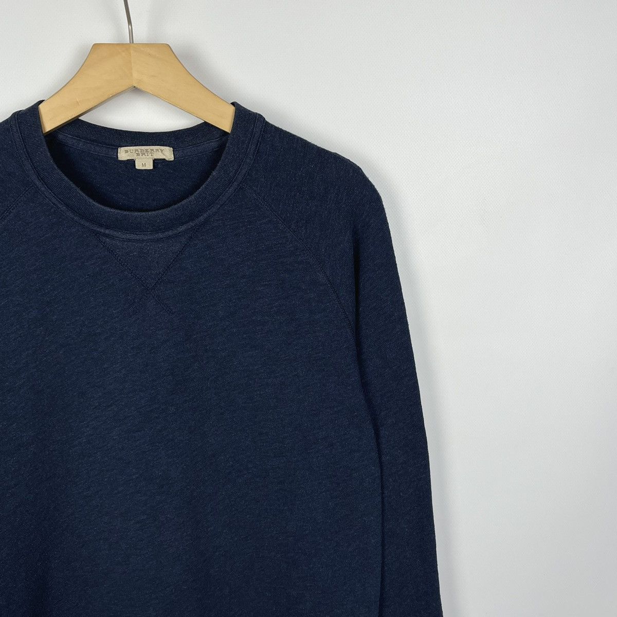 Burberry Luxury Burberry Brit Elbow Patch Checkered Sweater Size US M / EU 48-50 / 2 - 2 Thumbnail