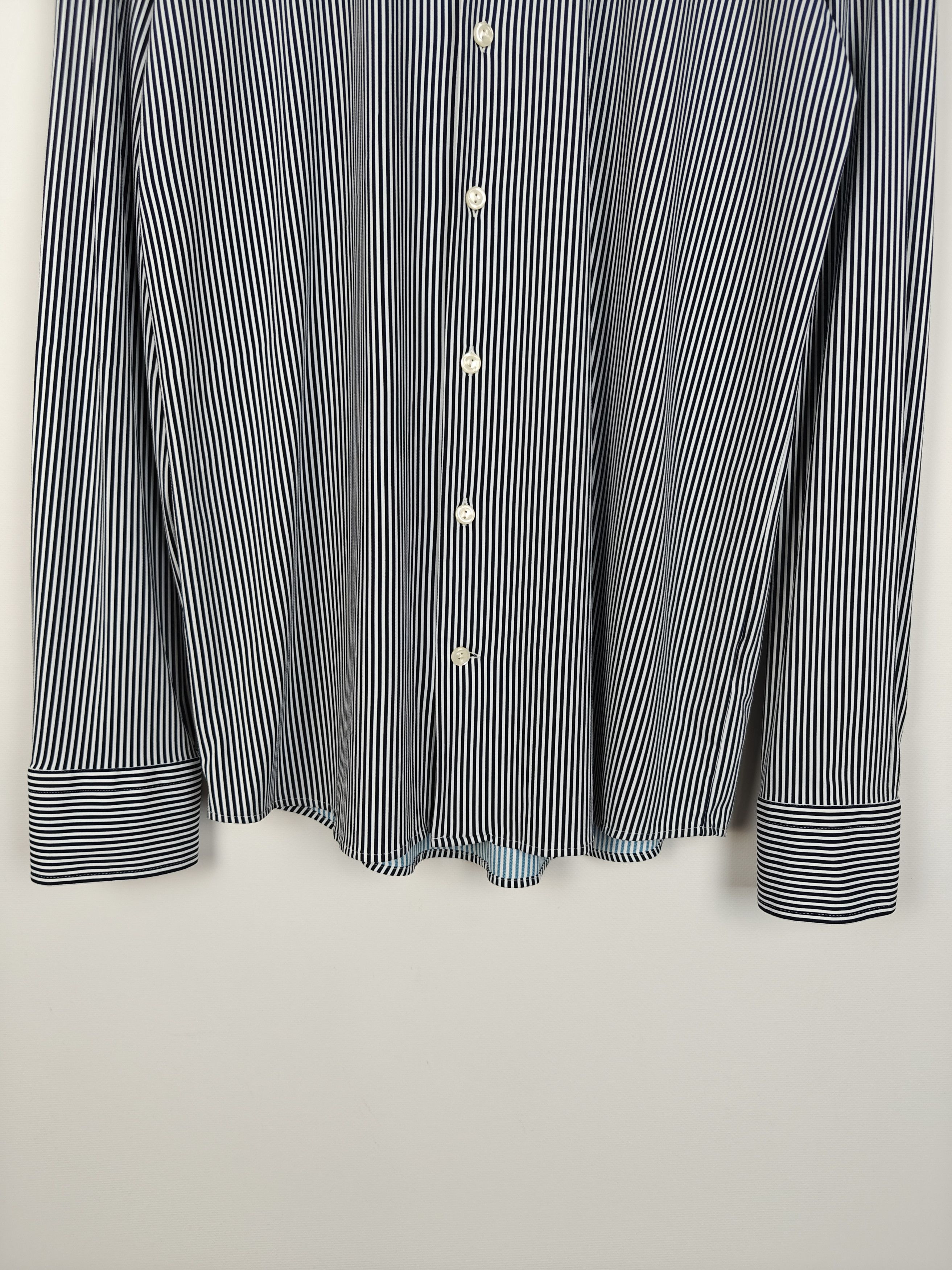 Eton Eton Striped Slim Shirt Stretched size L (41/16) Size US L / EU 52-54 / 3 - 3 Thumbnail