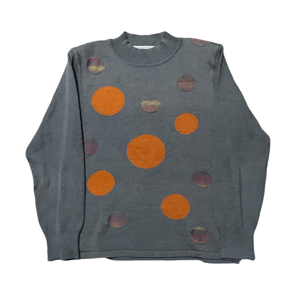 Designer × Japanese Brand 💥Vintage Sweet Mine Polkadot Design Pullover Size M / US 6-8 / IT 42-44 - 1 Thumbnail