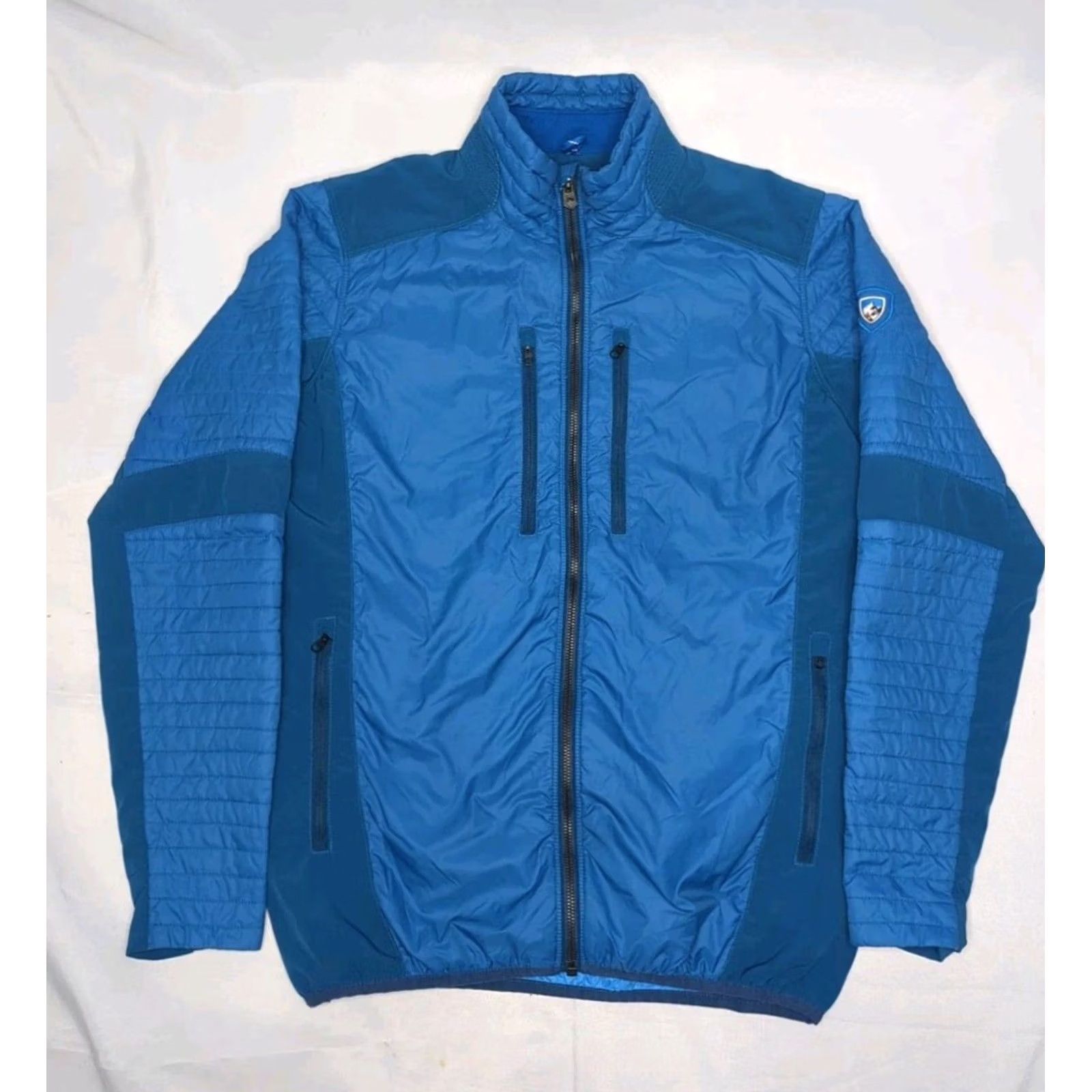 Vintage Kuhl Projekt Firefly Ultralight Primaloft Quilted Puffer Jacket Blue Mens Small Size US S / EU 44-46 / 1 - 4 Thumbnail