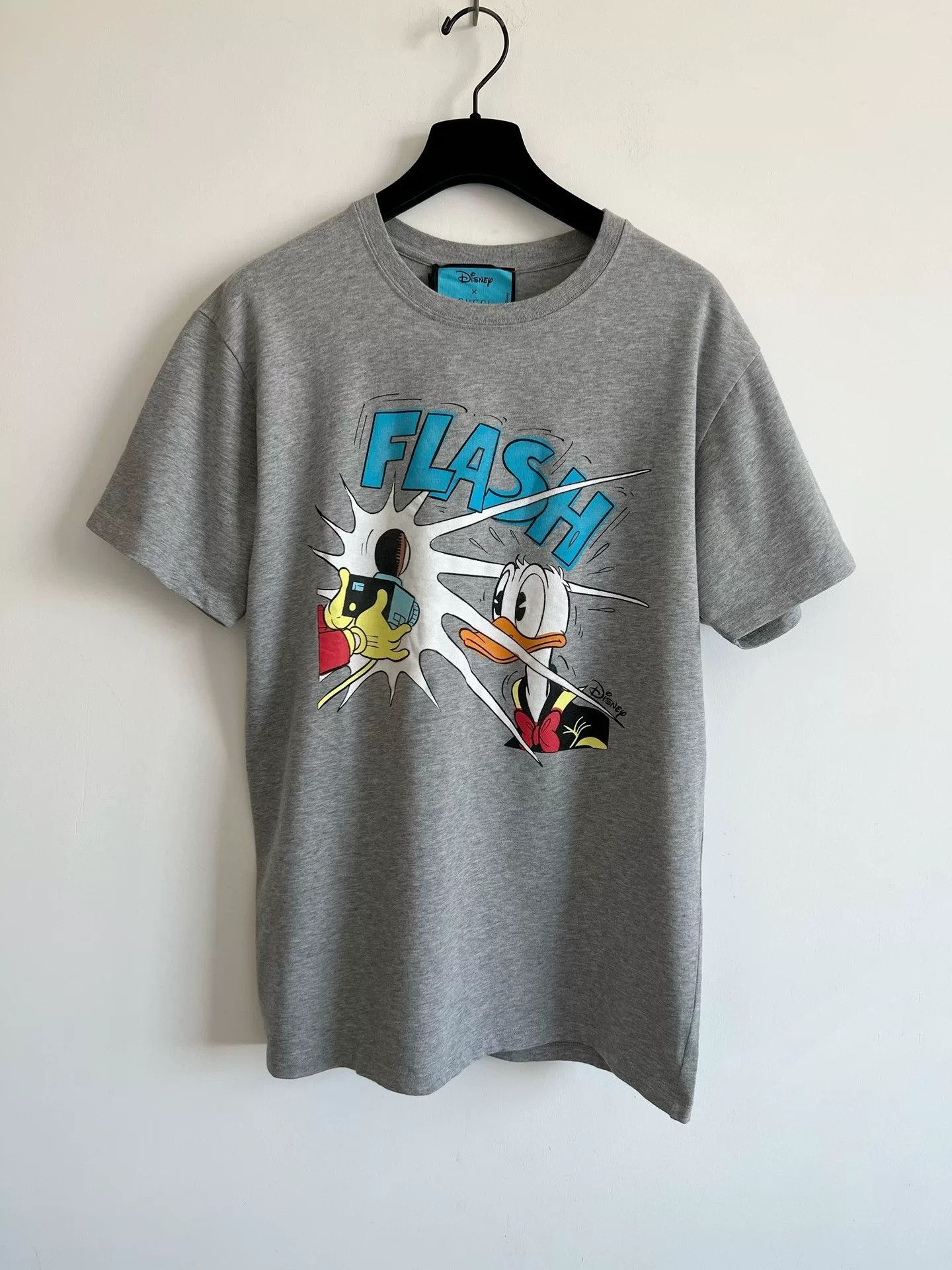 Gucci Gucci x Disney Gray Donald Duck T-shirt Size US M / EU 48-50 / 2 - 1 Thumbnail