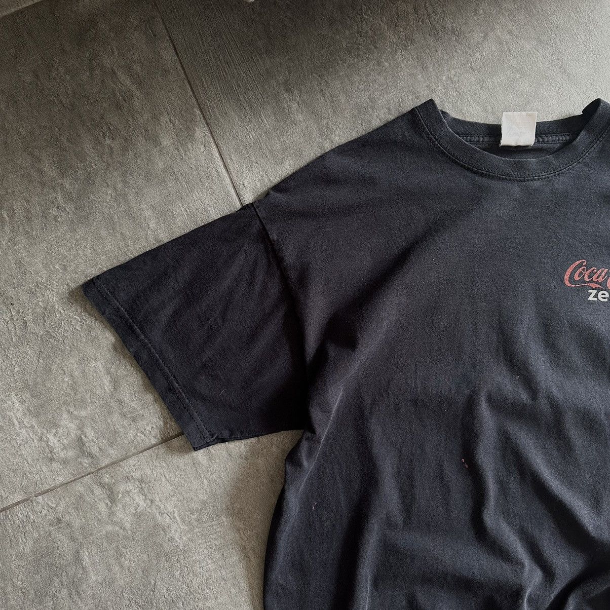 Coca Cola × Vintage Vintage Coca-Cola Zero T-shirts Big Logo Y2K Style USA 00s Size US M / EU 48-50 / 2 - 5 Thumbnail