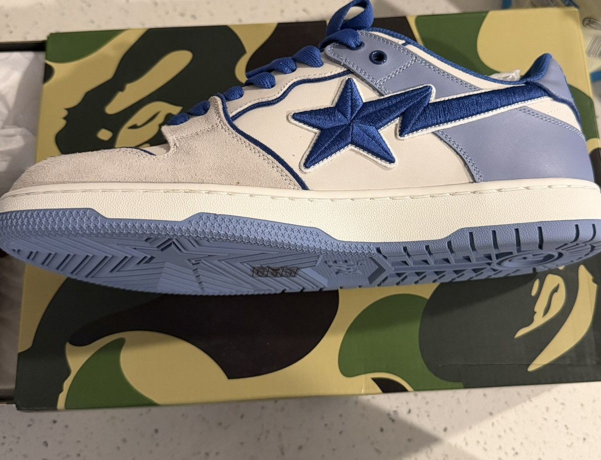 Bape Bape Sk8stas #5 Blue Size US 12 / EU 45 - 6 Thumbnail
