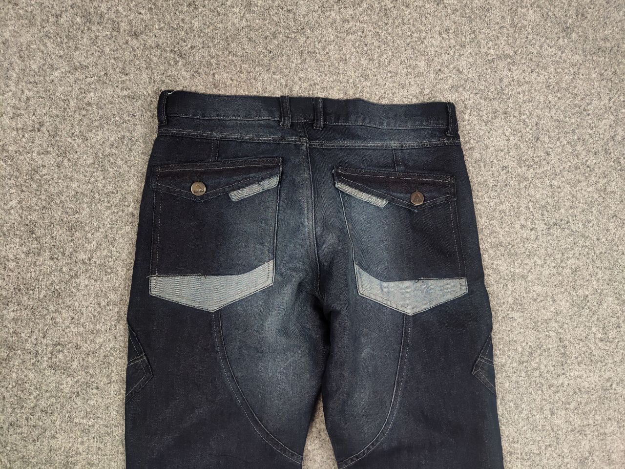If Six Was Nine Vintage Airwalk skateboard Blue Faded Denim Jeans Y2K Style Size US 34 / EU 50 - 9 Thumbnail