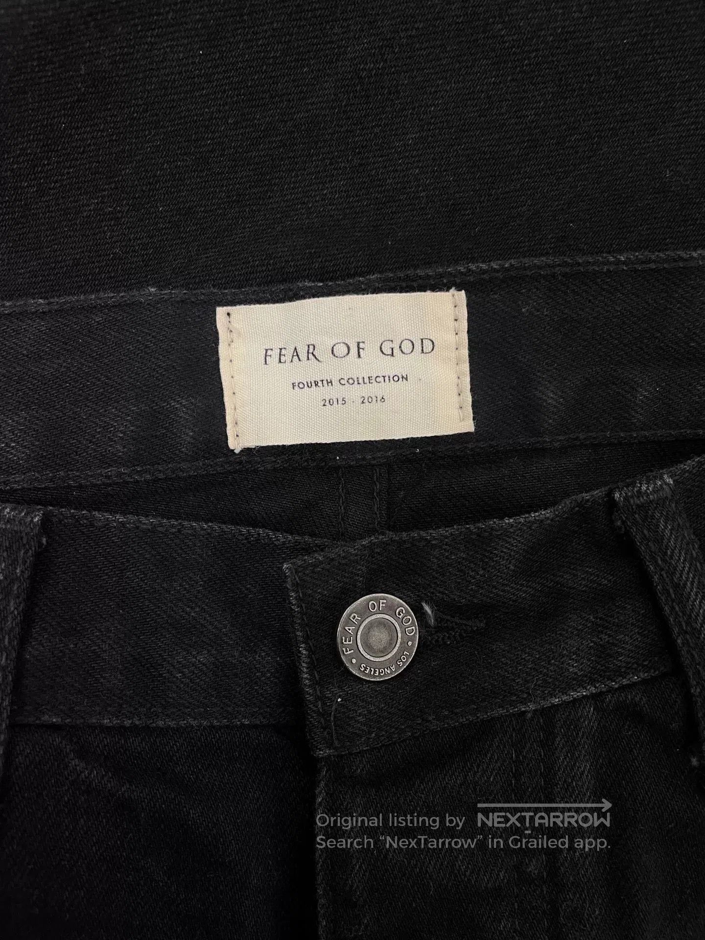 Fear of God Fear of God Distressed Jeans. Size US 30 / EU 46 - 3 Thumbnail