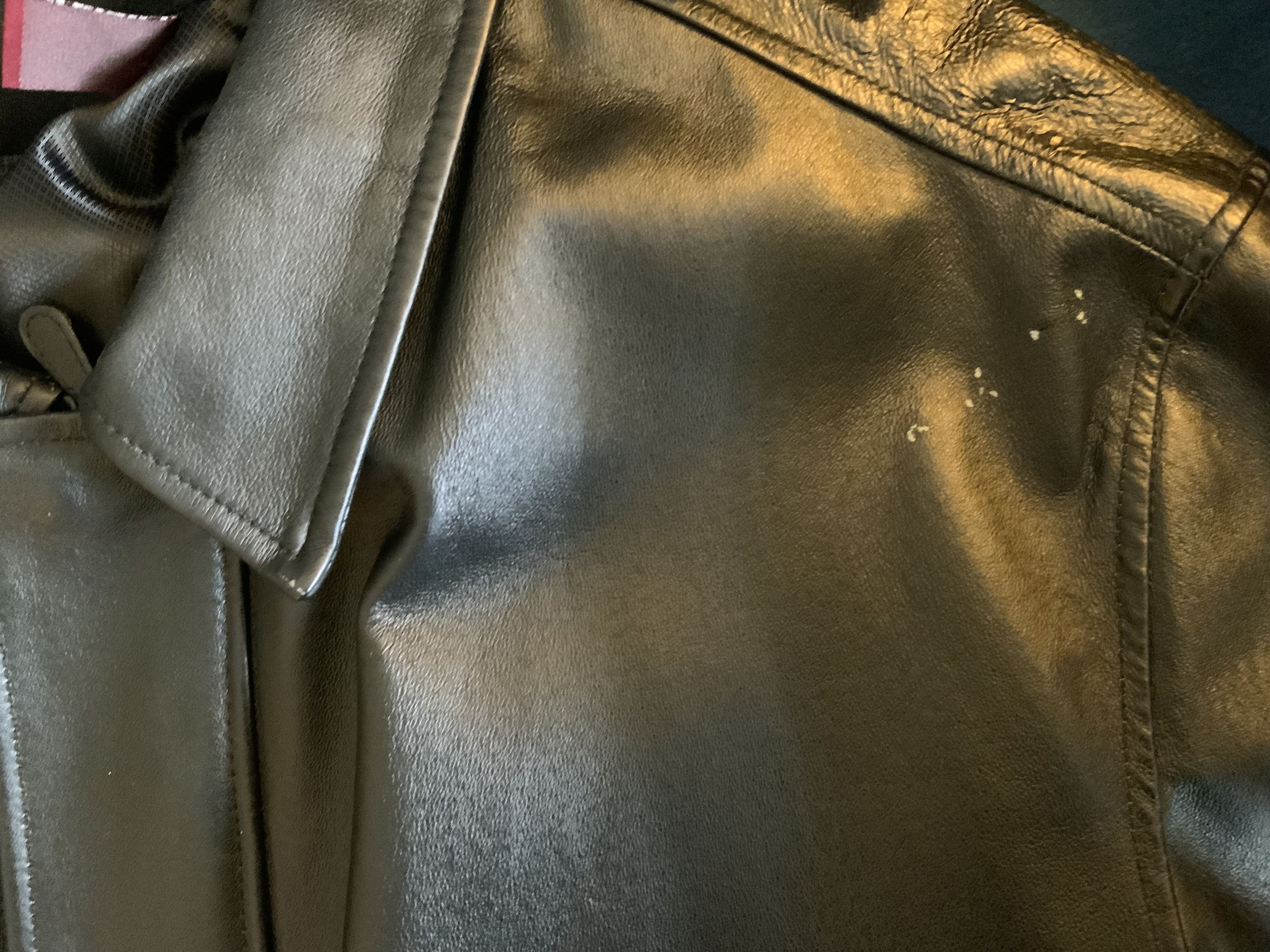 Covington Vintage Leather Jacket Size US XL / EU 56 / 4 - 4 Thumbnail