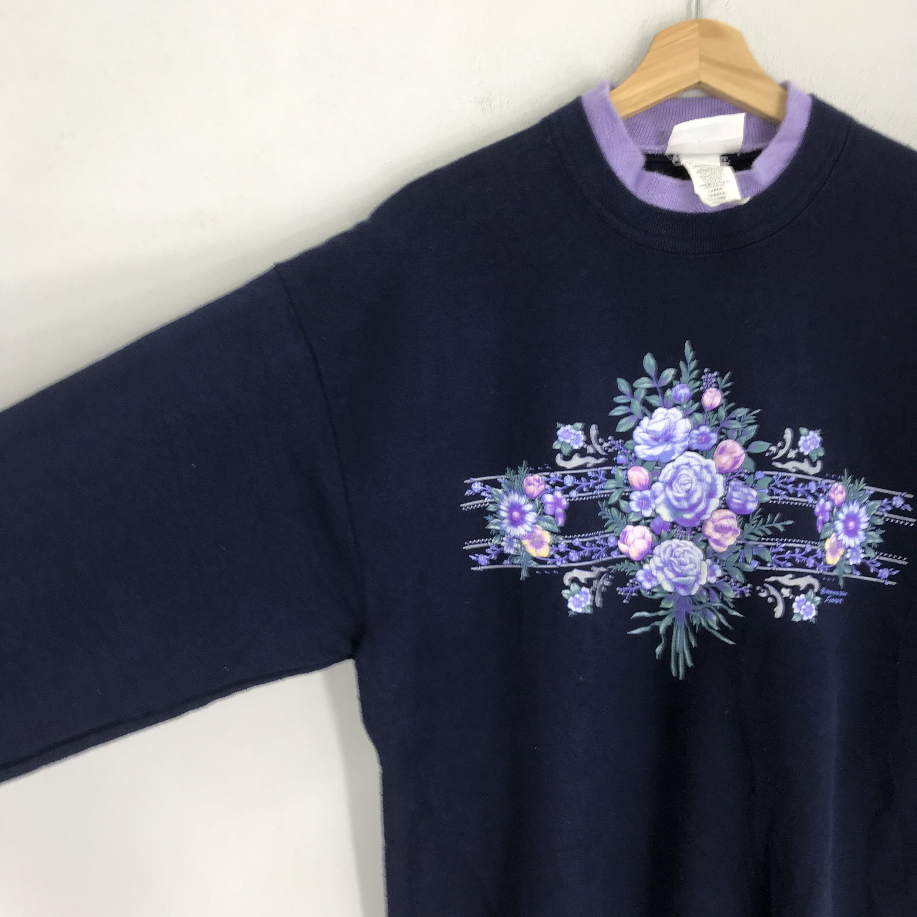 Vintage Vintage 90's Morning Sun Sweatshirt Morning Sun - 300 Size US L / EU 52-54 / 3 - 4 Thumbnail