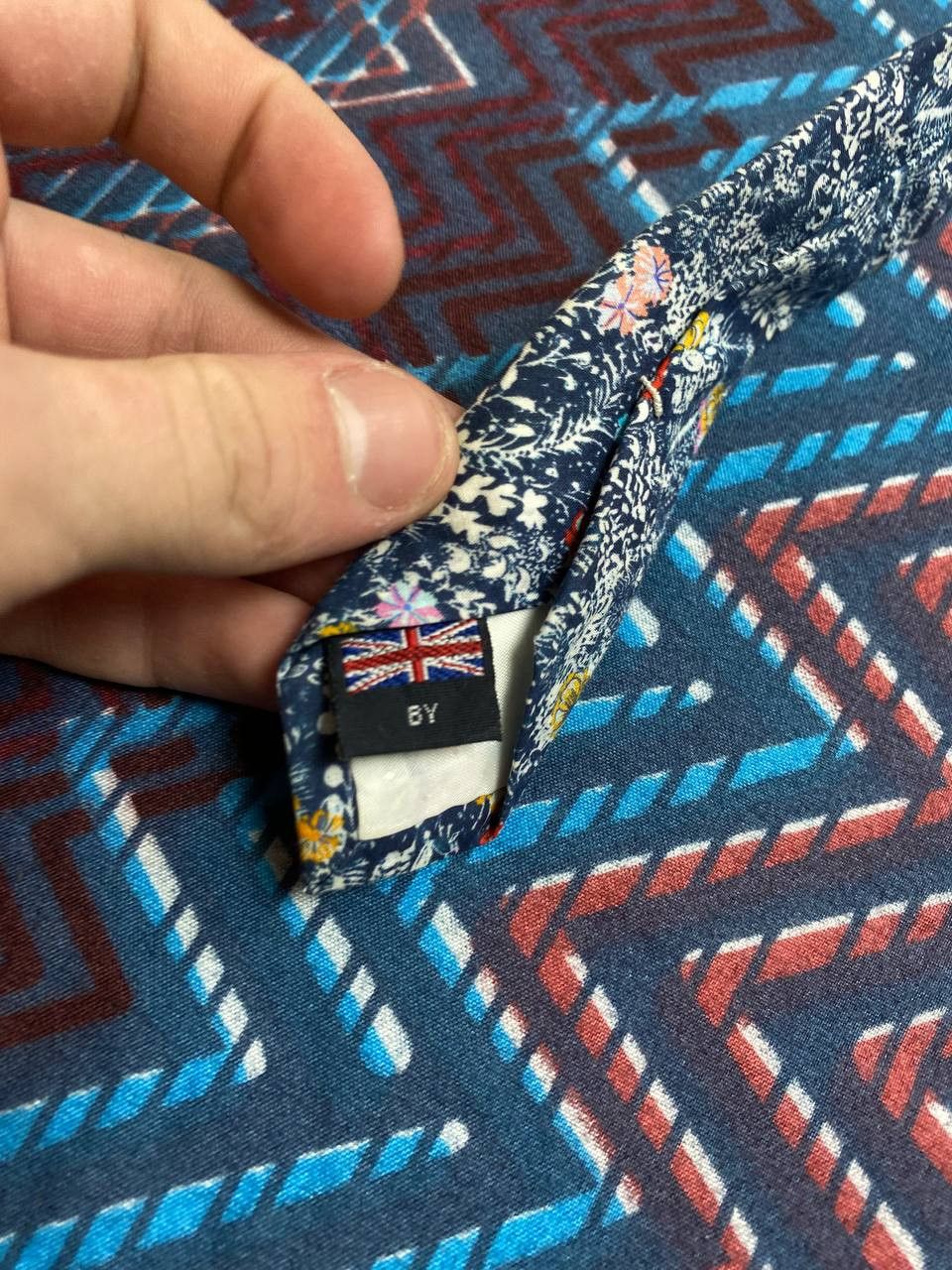 Liberty × Liberty London Liberty of London Designer England Silk Mens Tie Size ONE SIZE - 3 Thumbnail