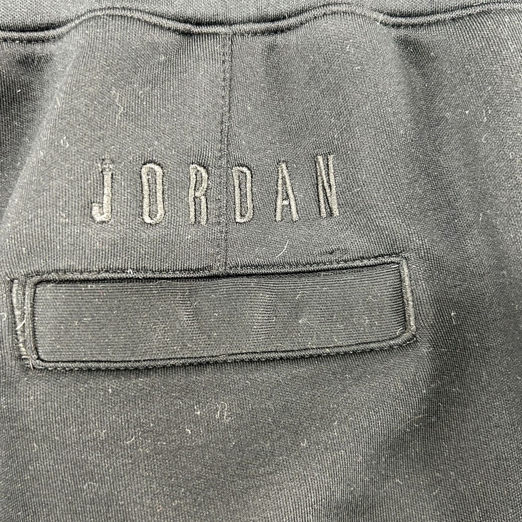 Jordan Brand Jordan Pants Womens 3X Black Sweat Pleated Polyester Breakaway Baggy Crop Loose Jogger Sweatpants Size 40" / US 18 - 2 Thumbnail