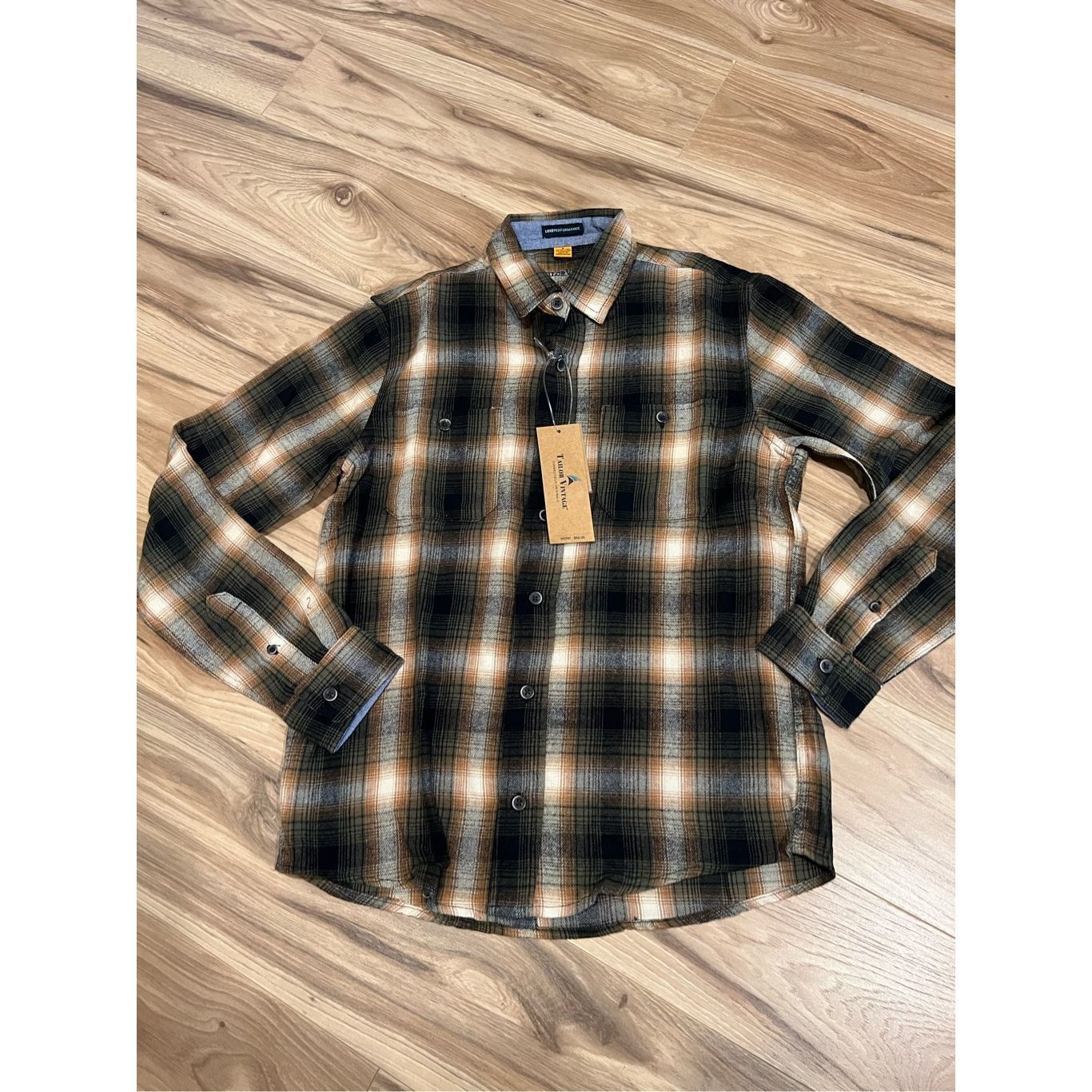 Other Tailor Vintage NWT evergreen lodge Plaid Long Sleeve Men But Size US S / EU 44-46 / 1 - 5 Thumbnail