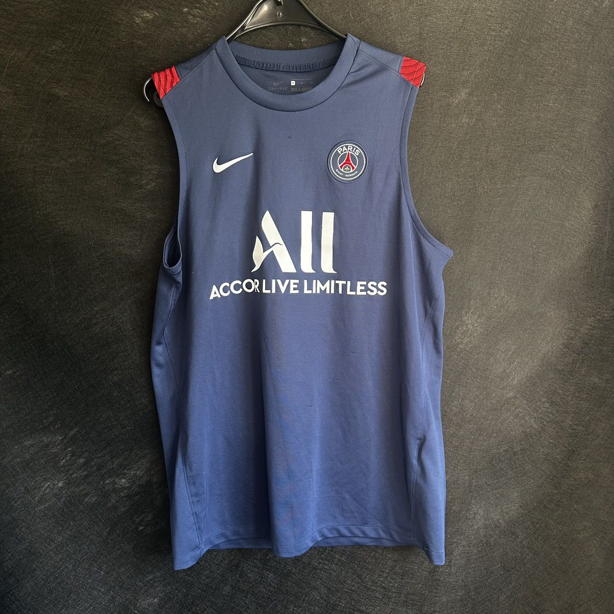 Other Nike PSG Sleeveless Training Shirt Size US M / EU 48-50 / 2 - 1 Thumbnail