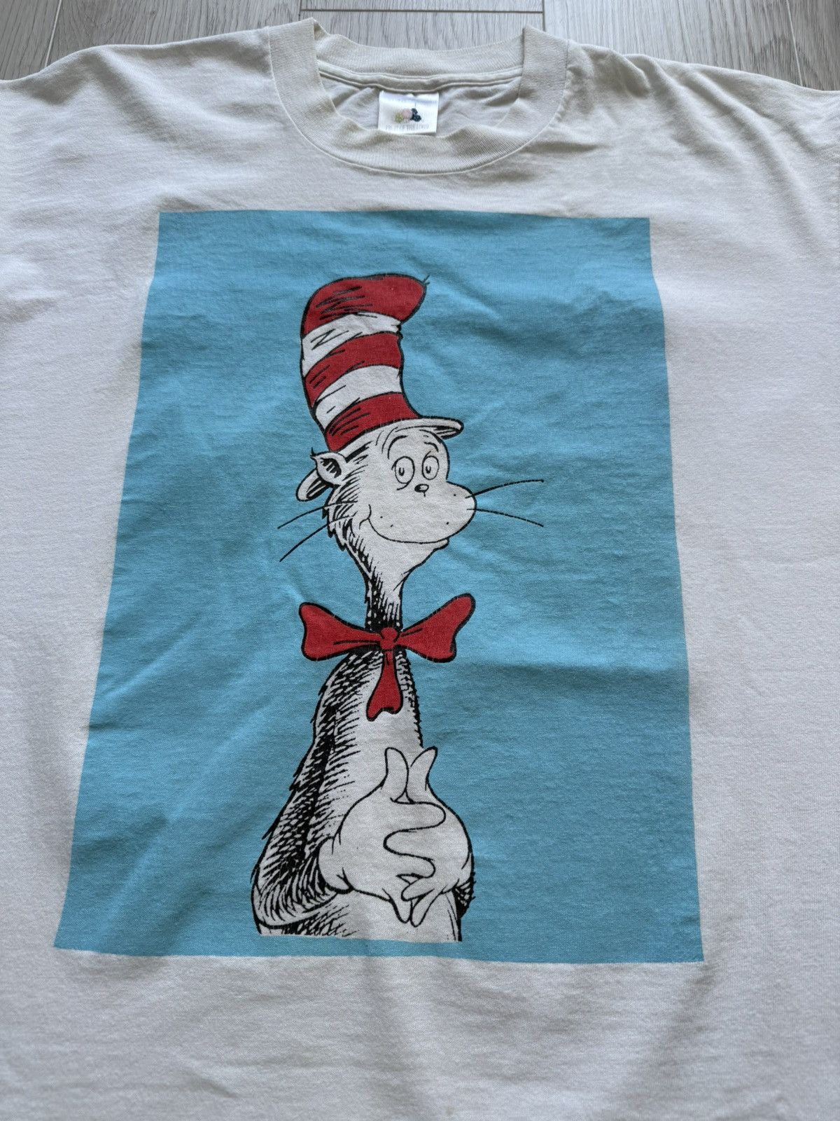 Vintage Vintage Dr. Seuss Cat In The Hat T Shirt Size US XL / EU 56 / 4 - 2 Thumbnail