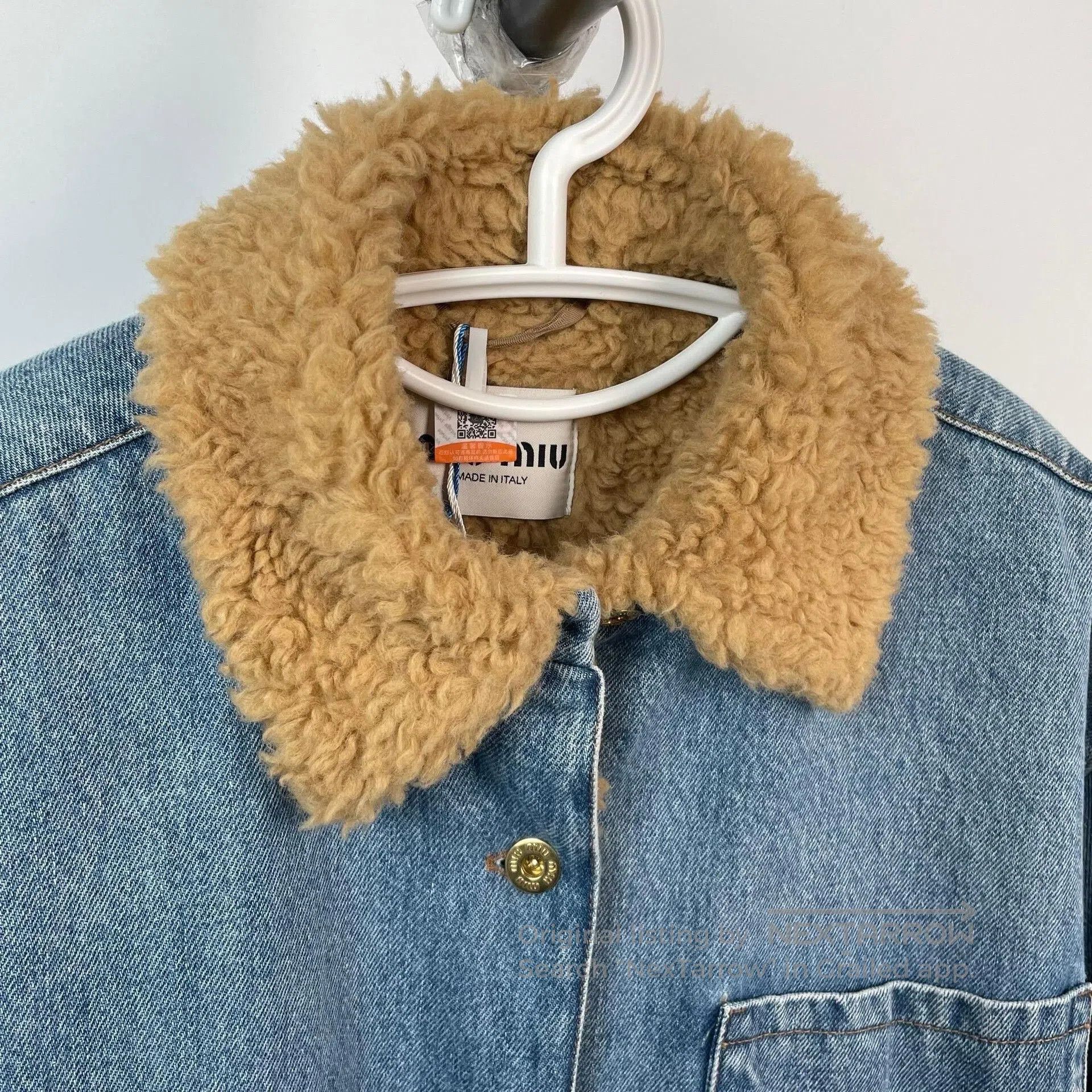 Miu Miu Miu Miu Blue Denim Jacket Size 38. Size S / US 4 / IT 40 - 4 Thumbnail
