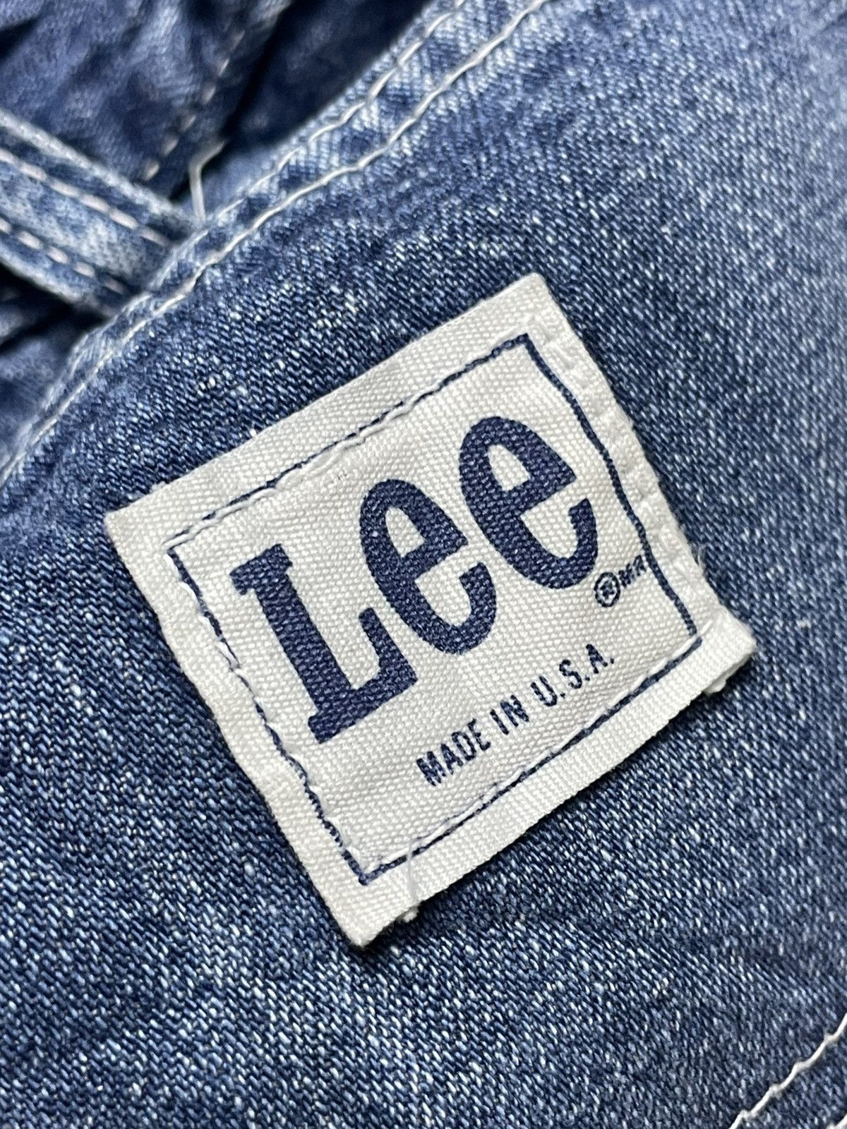 Lee × Vintage Vintage LEE Straight Cut Jeans Pants (92) Size US 30 / EU 46 - 10 Thumbnail