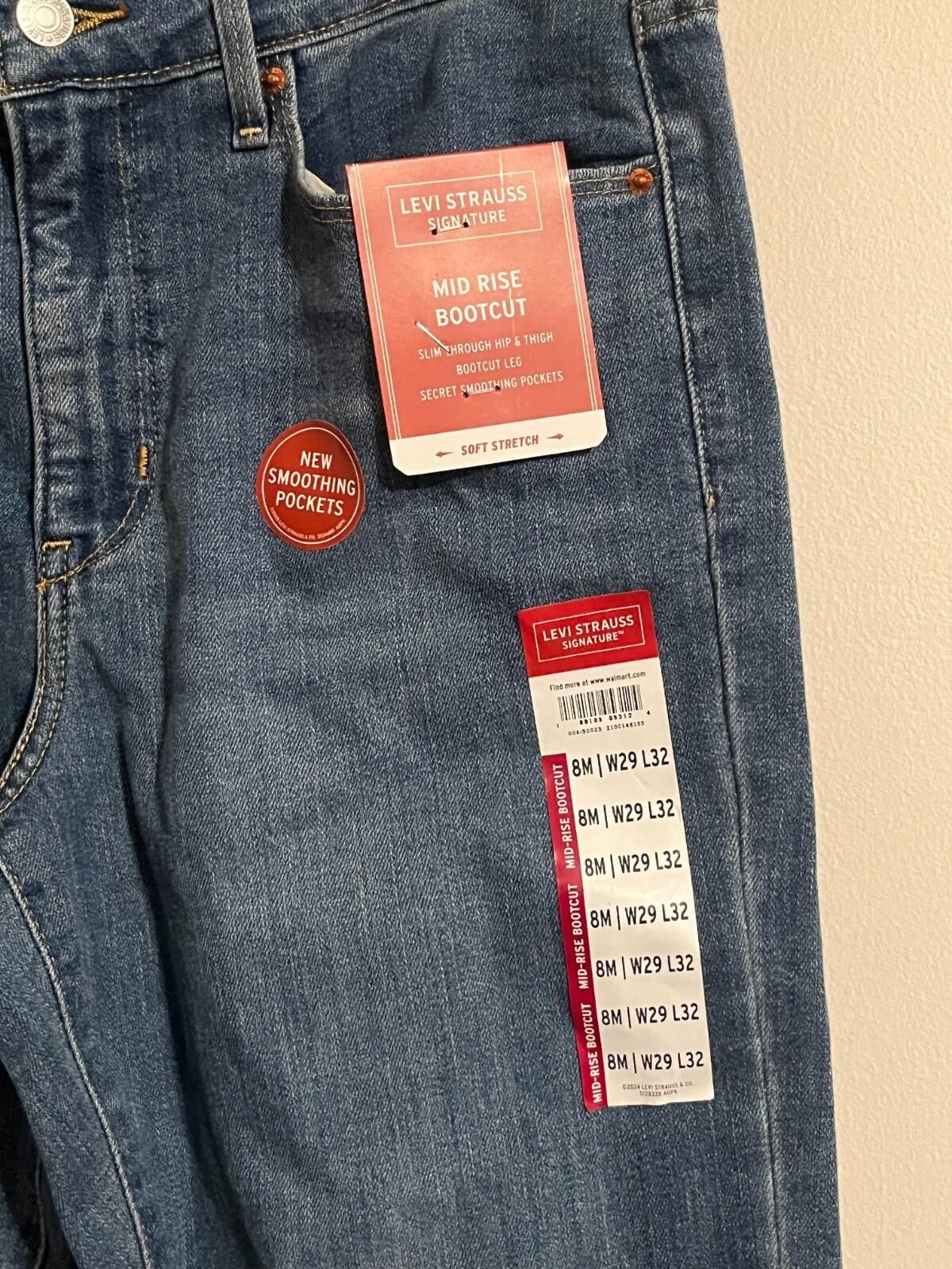 Levi's Levi's Strauss Bootcut Leg Denim Jeans W29 L32 Men Mid Rise Size US 29 - 2 Thumbnail
